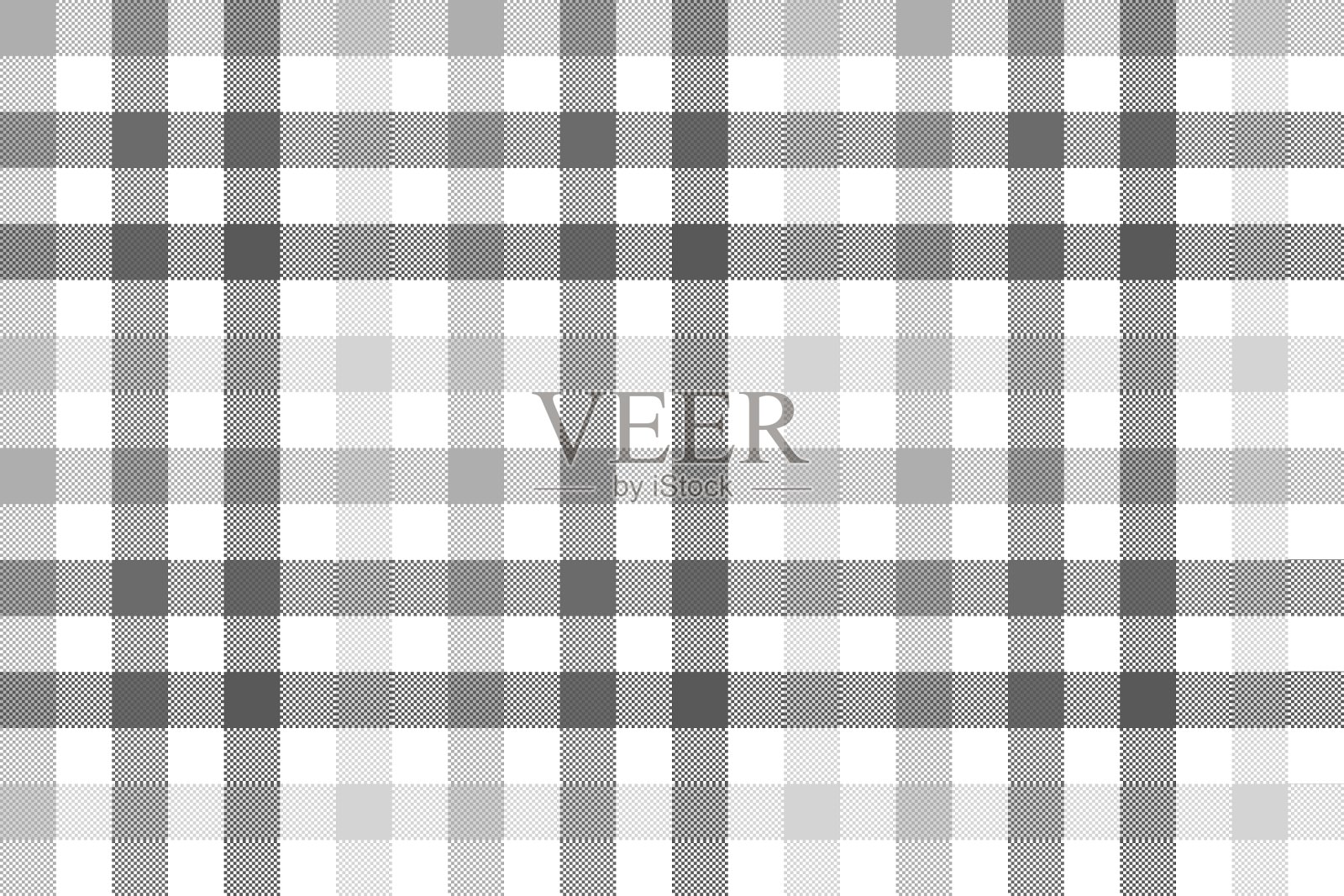 灰色格子无缝图案插画图片素材