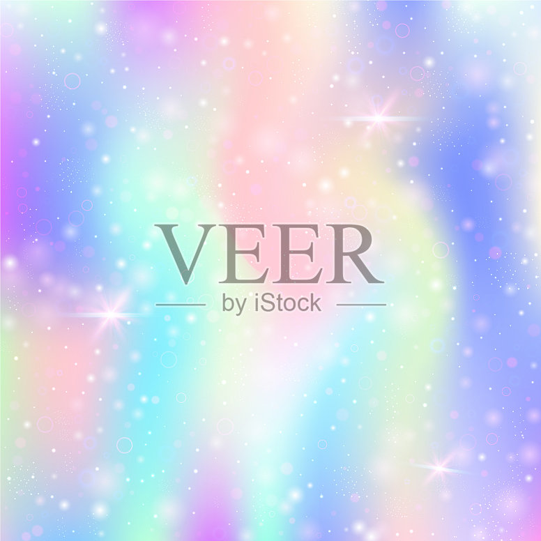 情人节的背景与粉色亮心插画图片素材