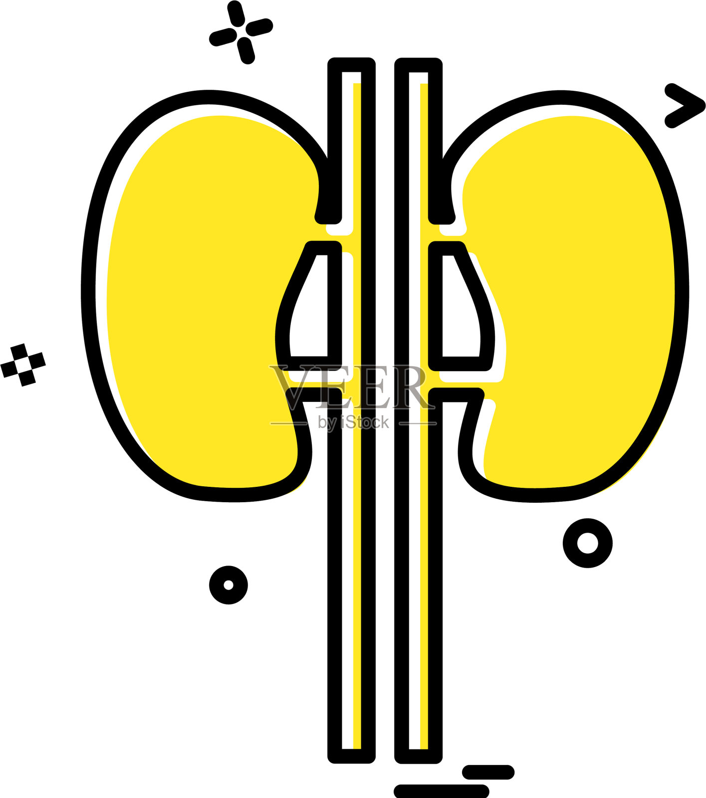 解剖呼吸呼吸保健肺肺图标插画图片素材