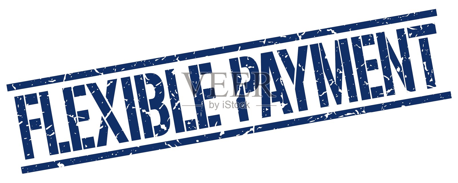 灵活的支付邮票插画图片素材