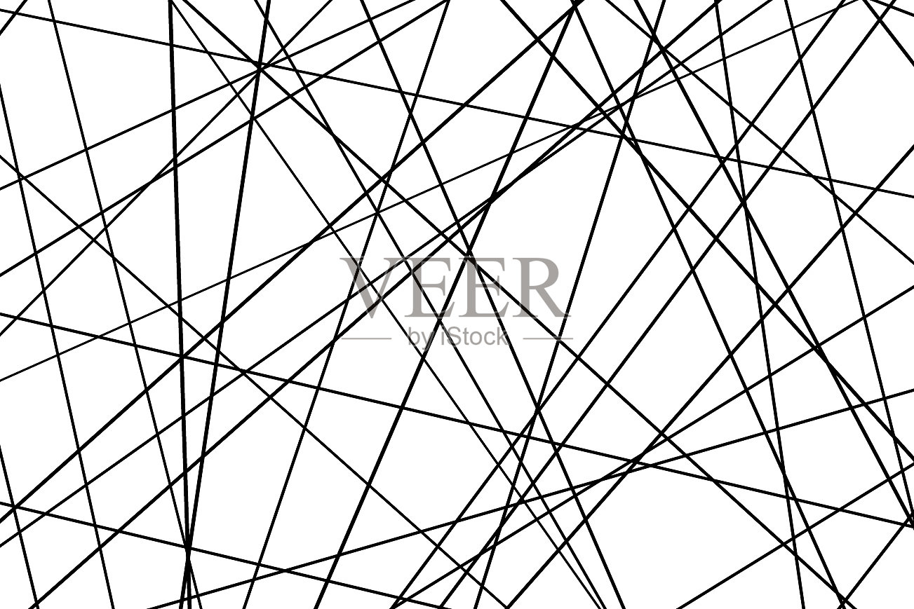 抽象的几何图案插画图片素材