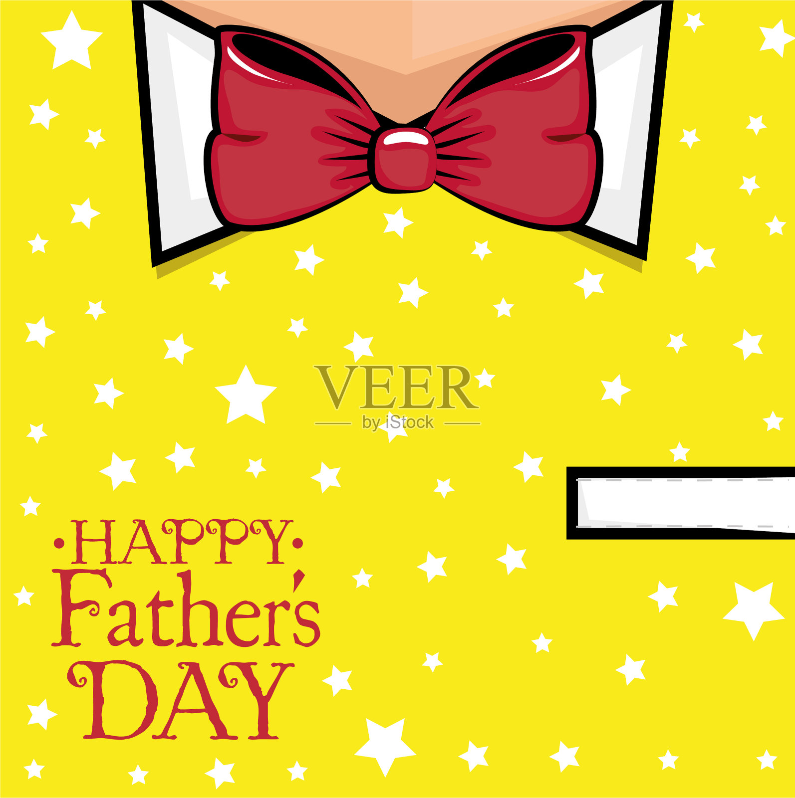 父亲一天卡插画图片素材