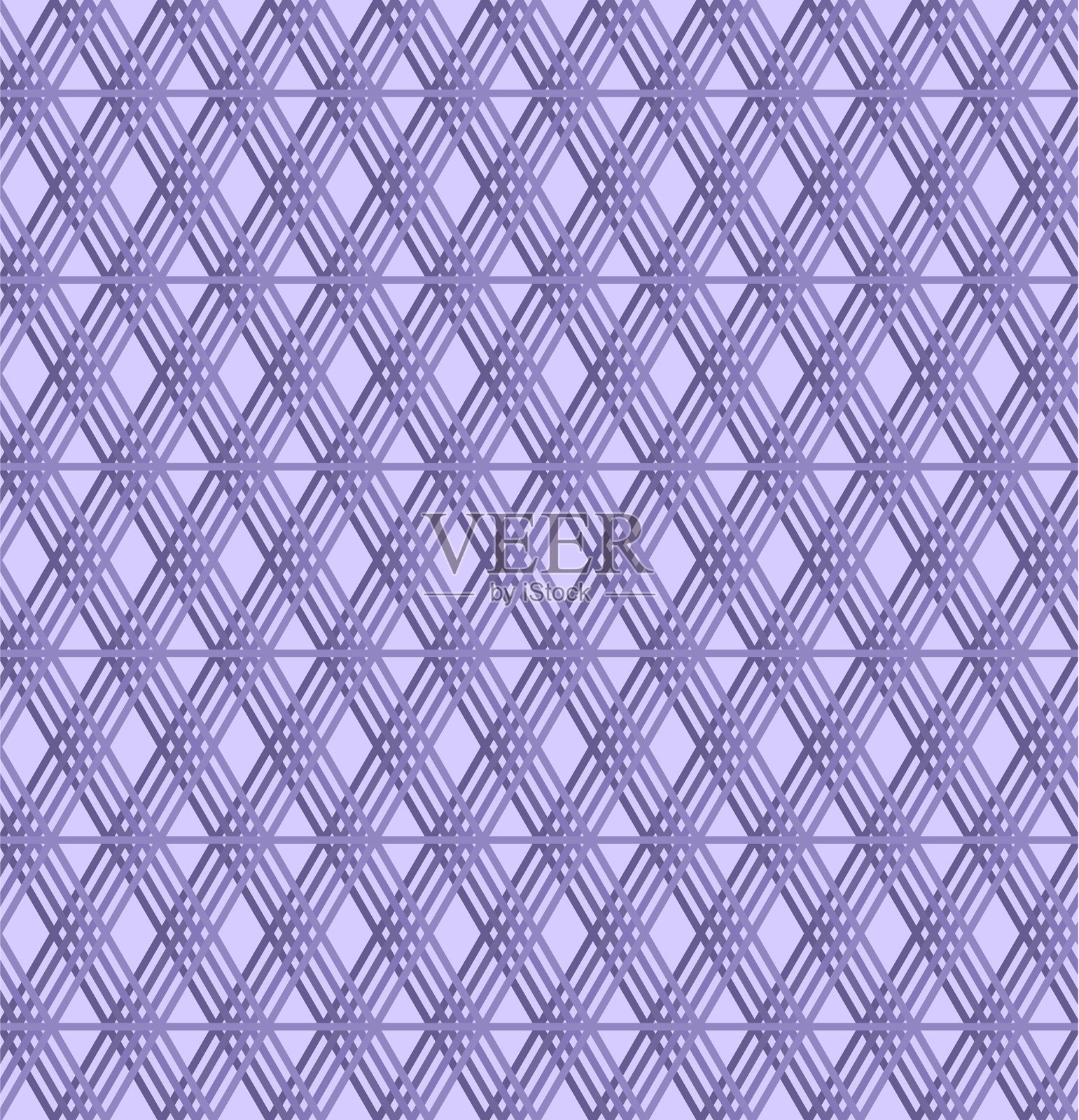 无缝抽象几何图案紫罗兰插画图片素材