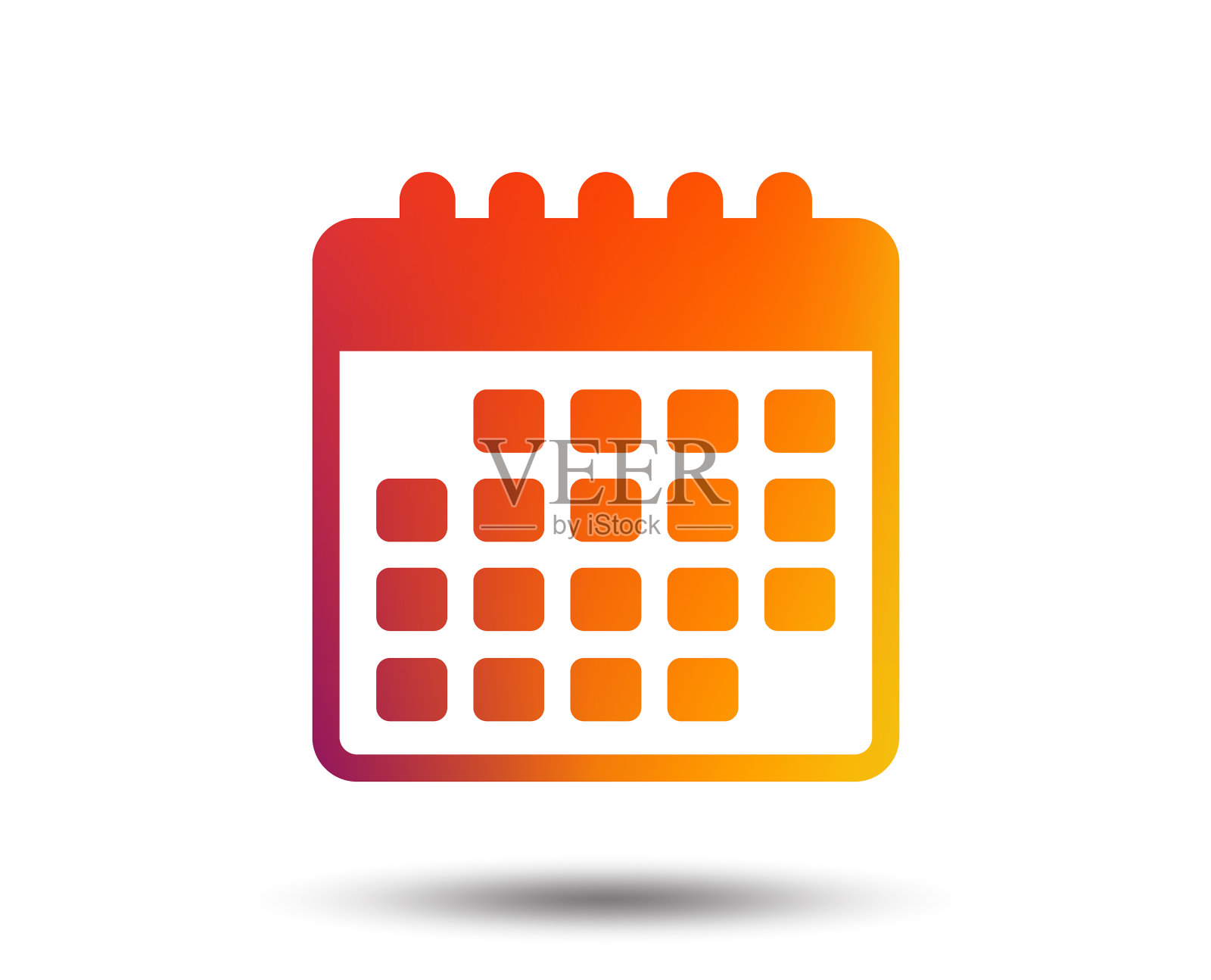 日历图标事件提醒符号设计元素图片