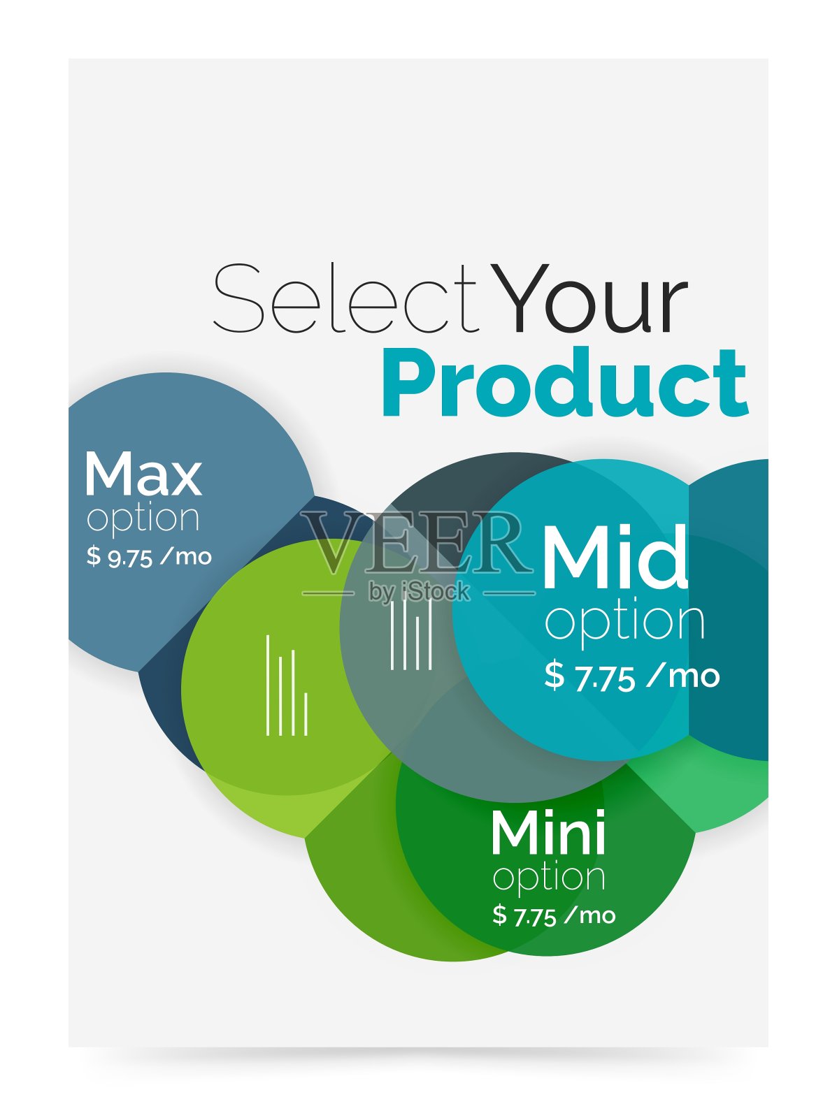 圈商业手册模板与选项设计元素图片