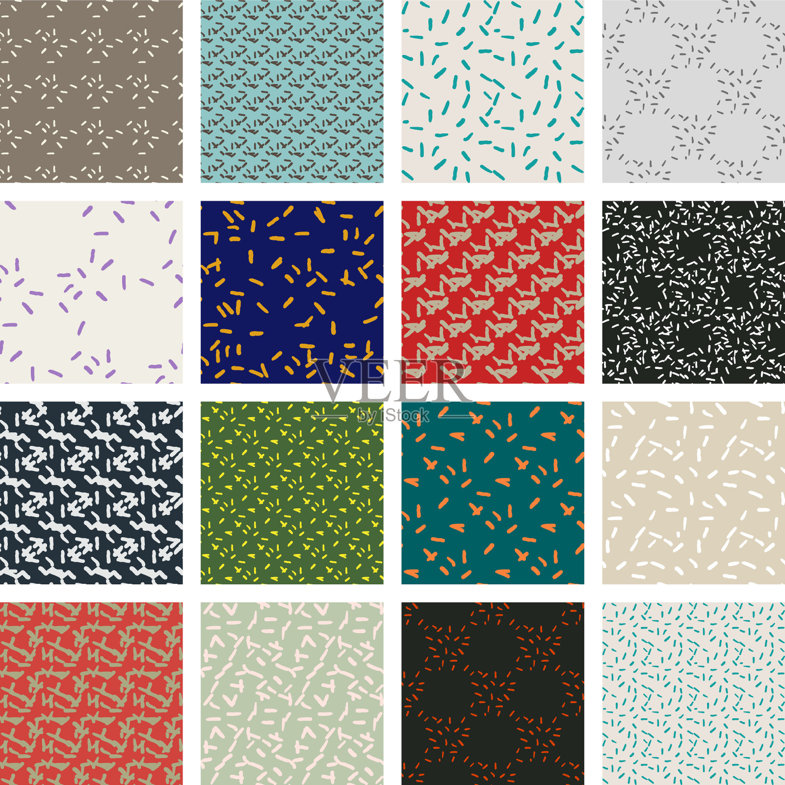 无缝图案纹理的抽象棒插画图片素材