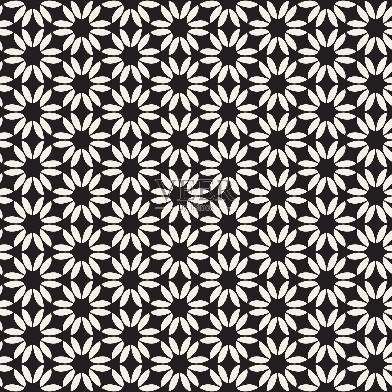 矢量无缝线条拼接图案。现代时尚的抽象质感。重复的几何瓷砖插画图片素材