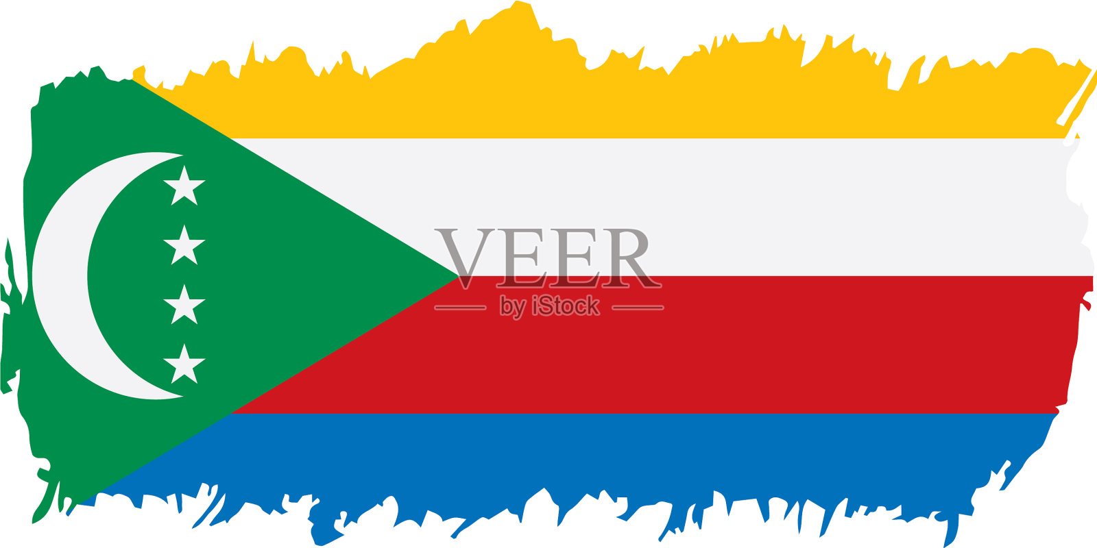 科摩罗国旗设计元素图片