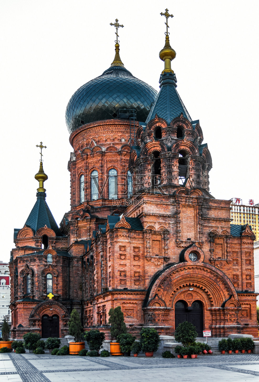 哈尔滨圣索菲亚大教堂照片摄影图片