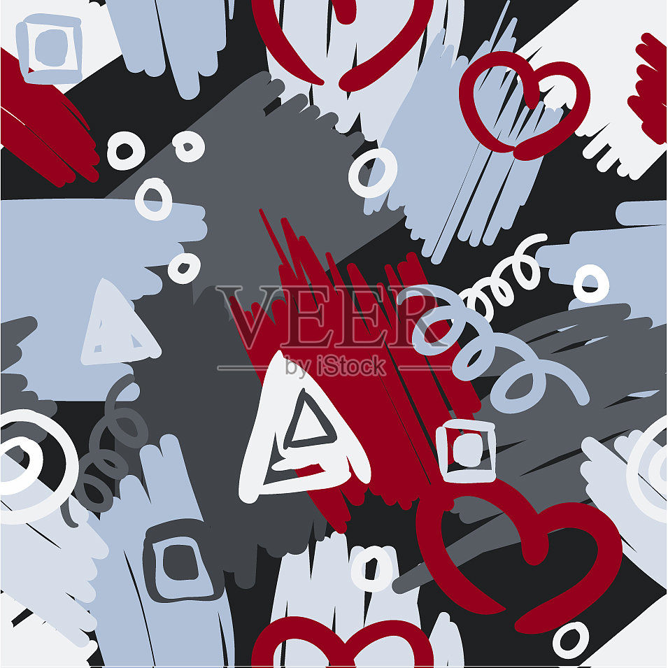 创造性的抽象背景插画图片素材