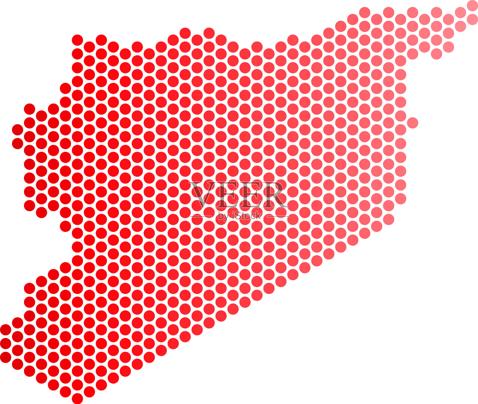 叙利亚红点地图插画图片素材