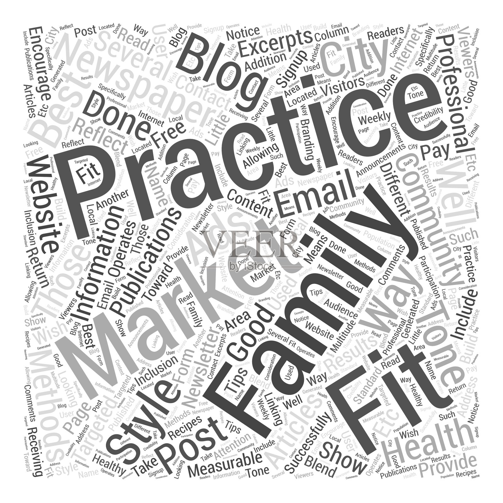 营销家庭实践词云概念设计元素图片