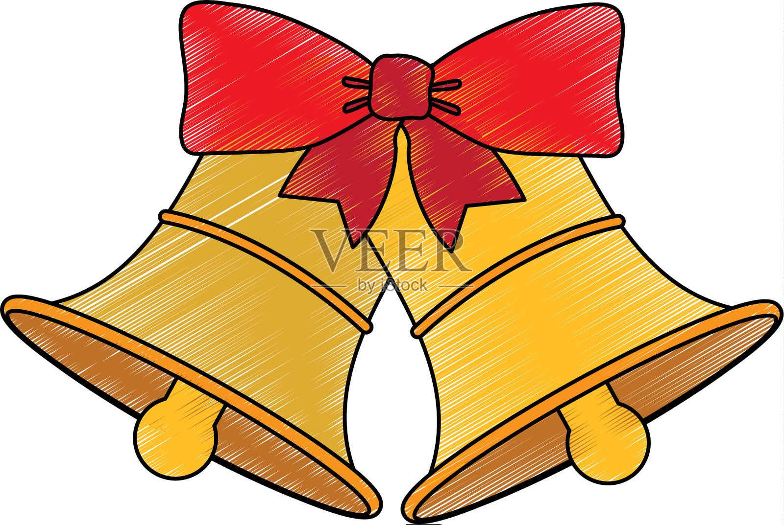 孤立的贝尔设计设计元素图片