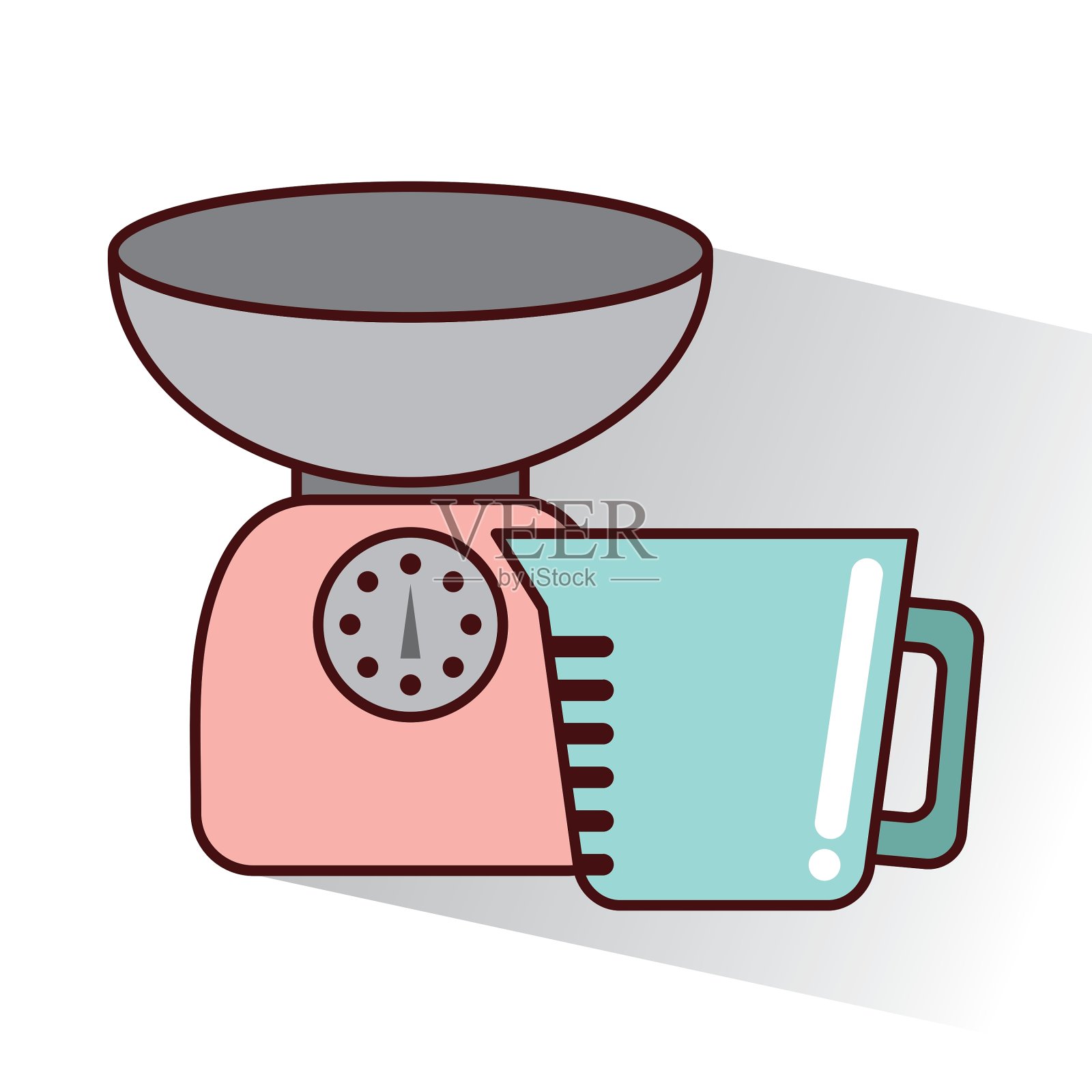 厨房电器供应图标图标素材