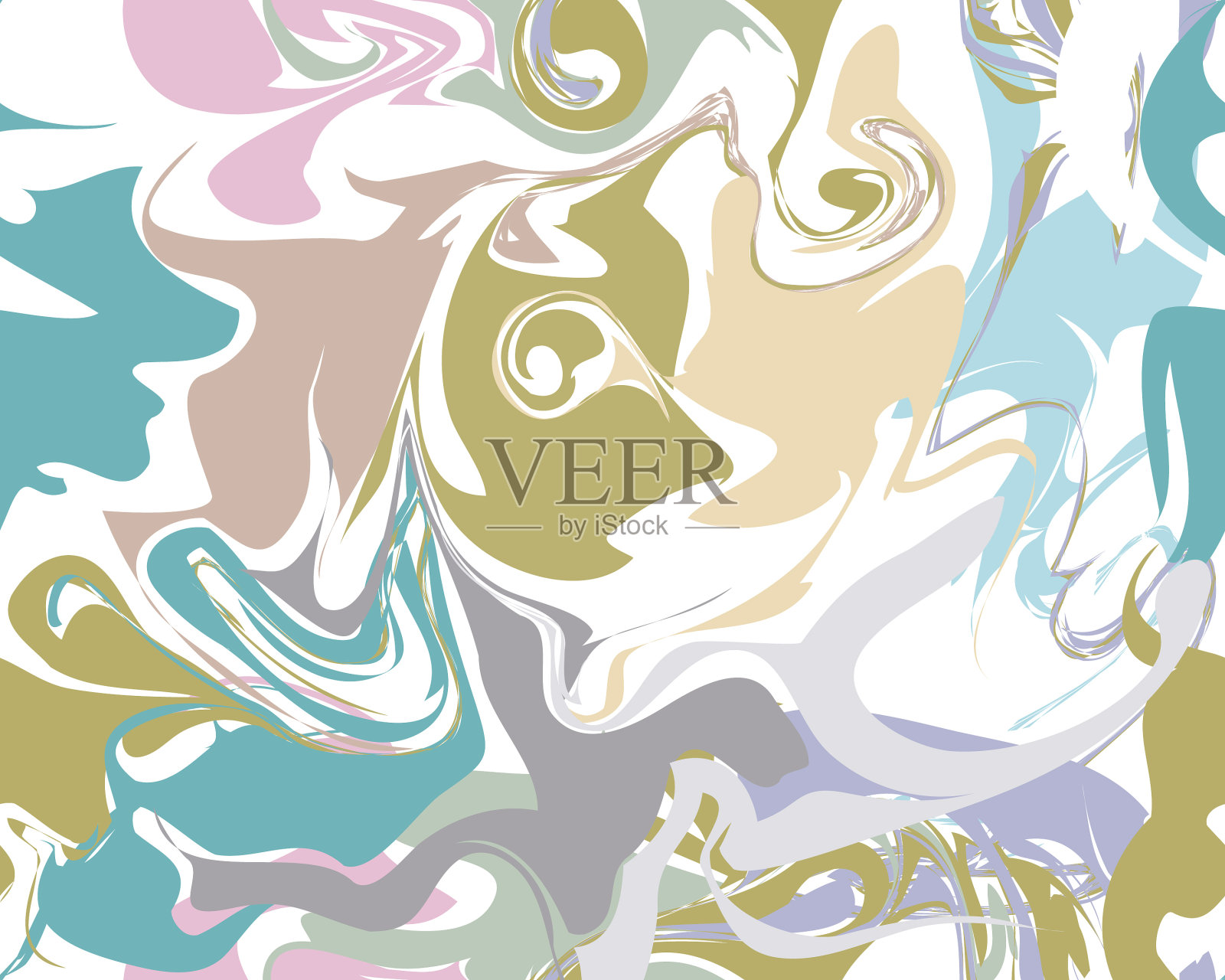 大理石纹理无缝图案插画图片素材