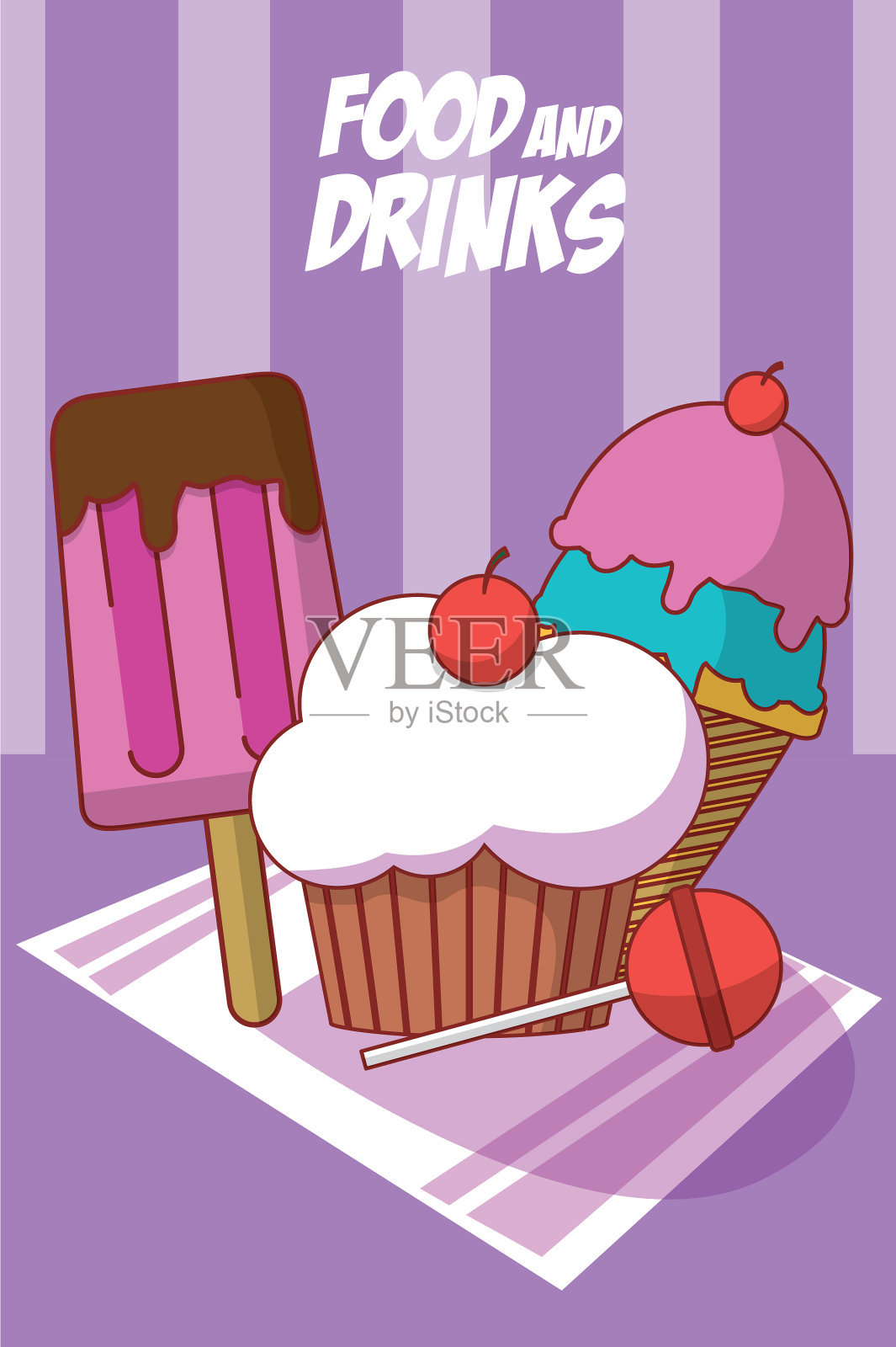 食物和饮料插画图片素材