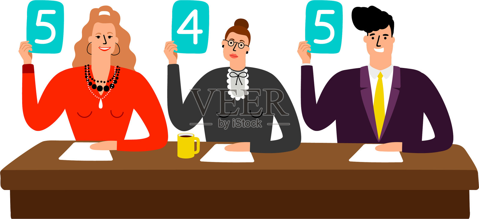 比赛评委会设有记分小组设计元素图片