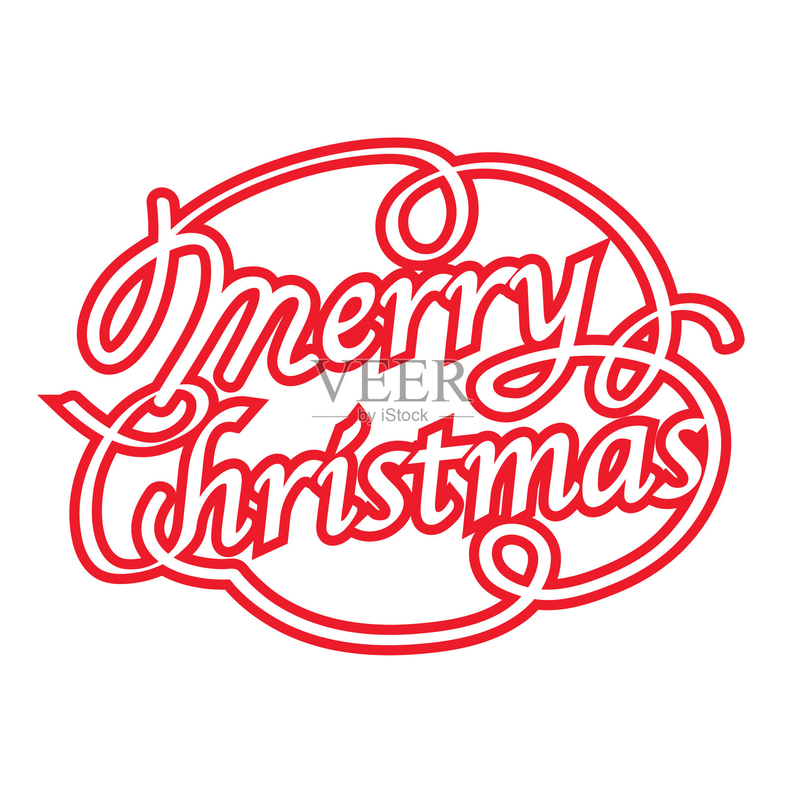 圣诞快乐文字设计设计元素图片