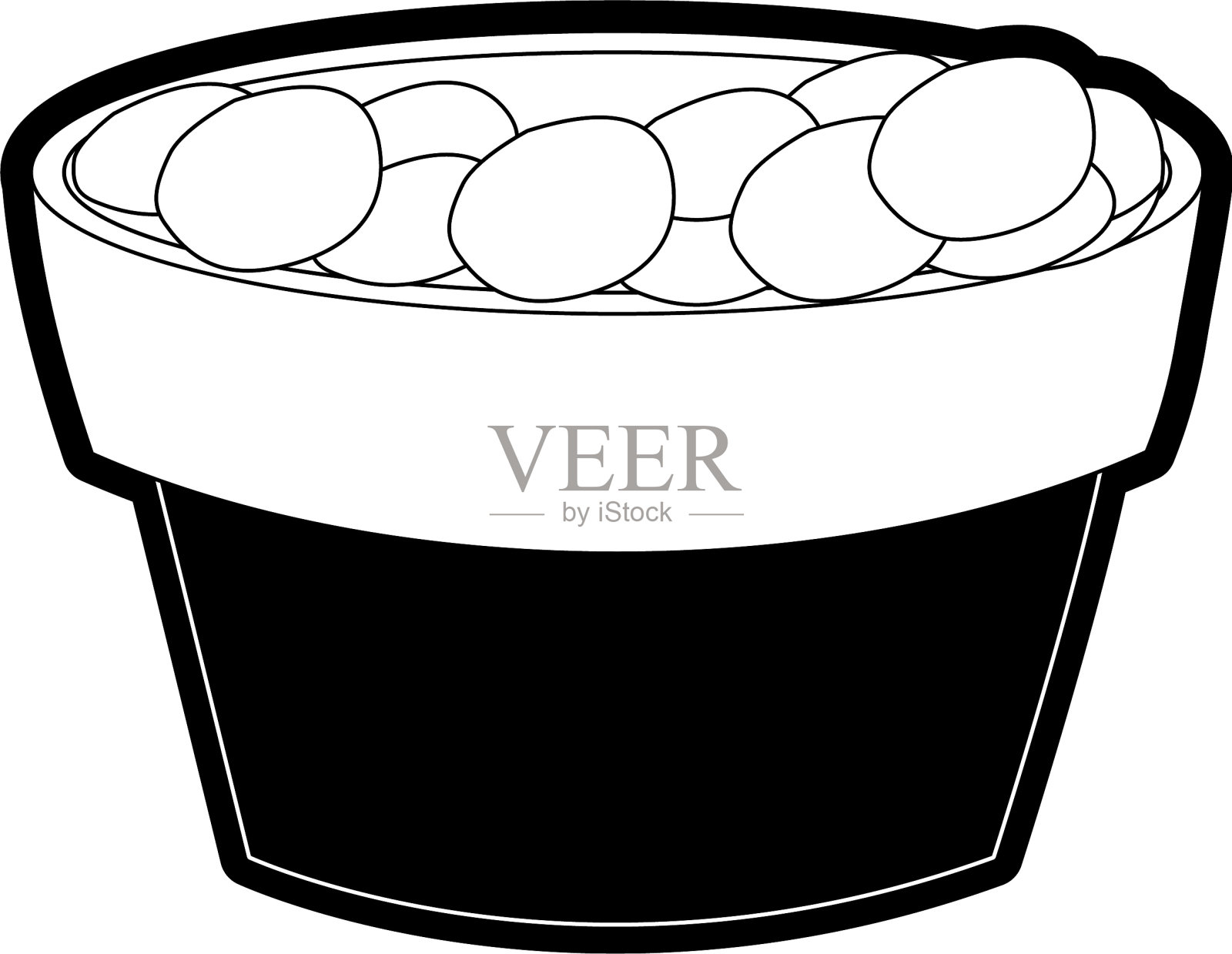 花盆插画图片素材