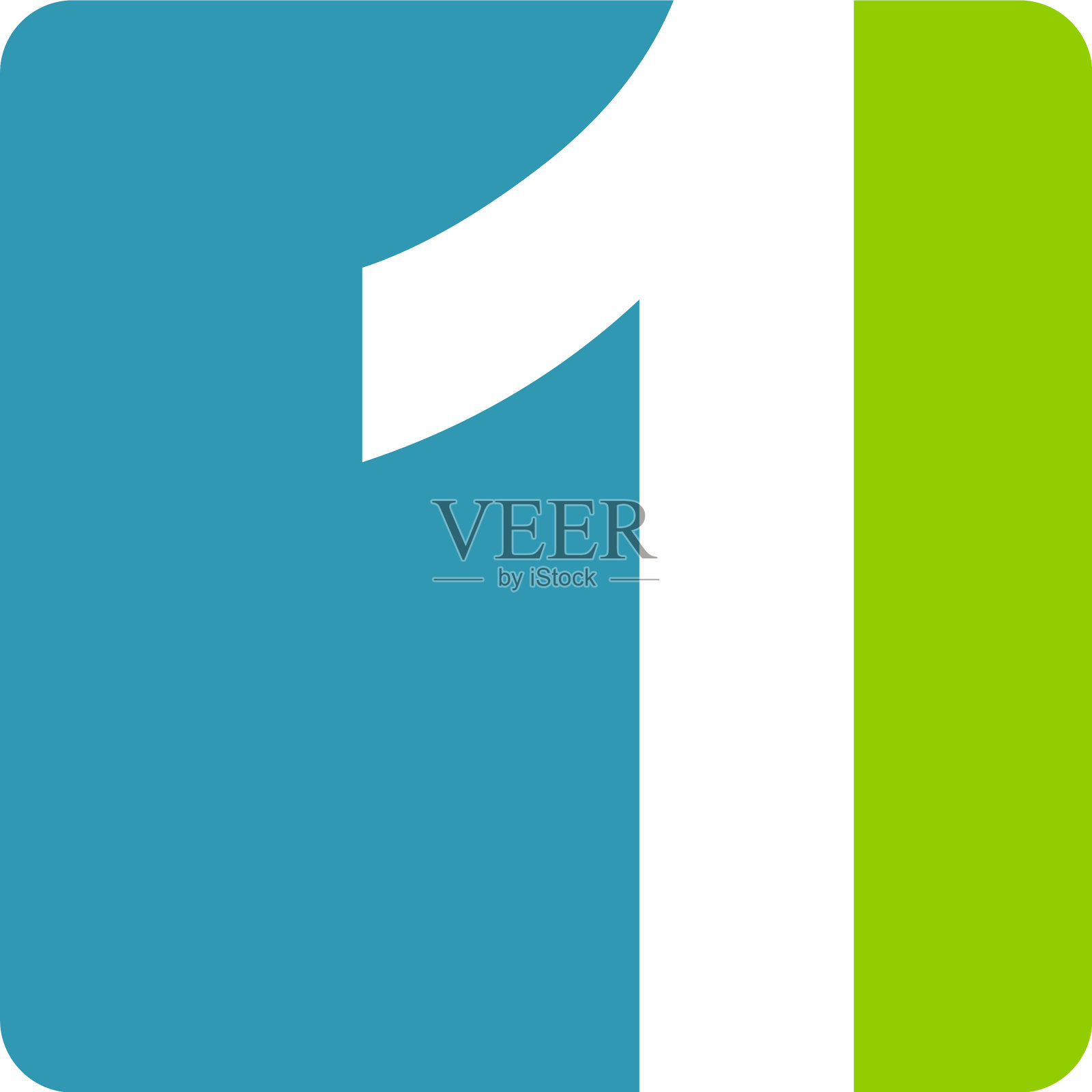 现代标志1号设计元素图片