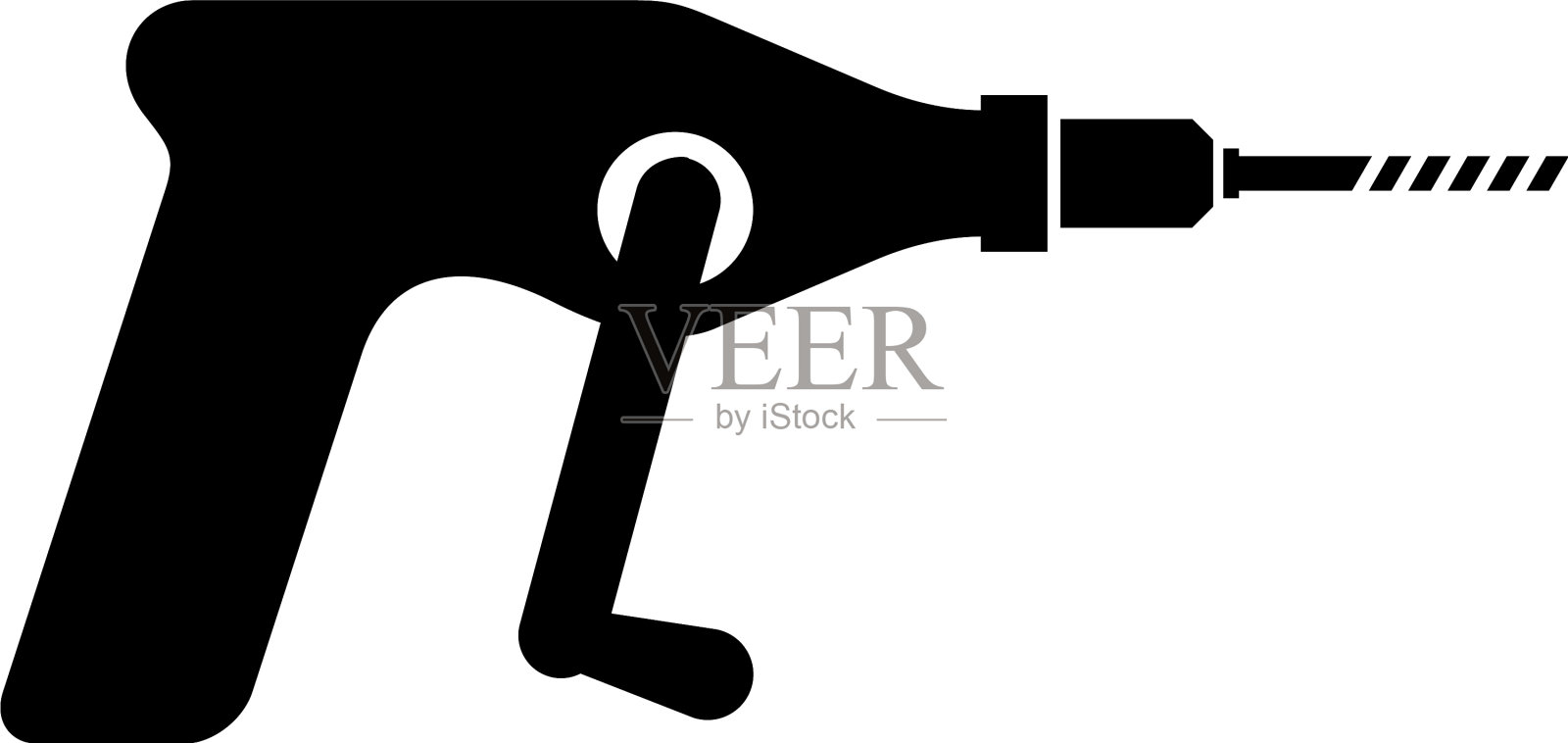 手钻插画图片素材