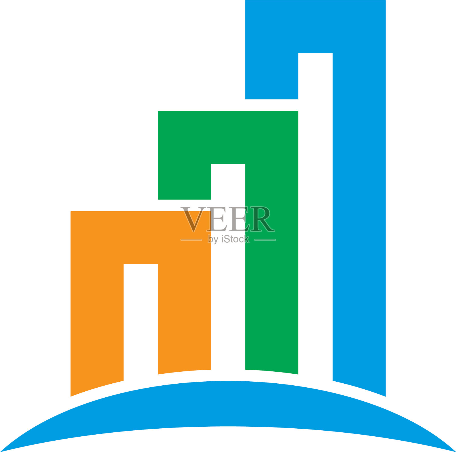 房屋建筑标志设计元素图片