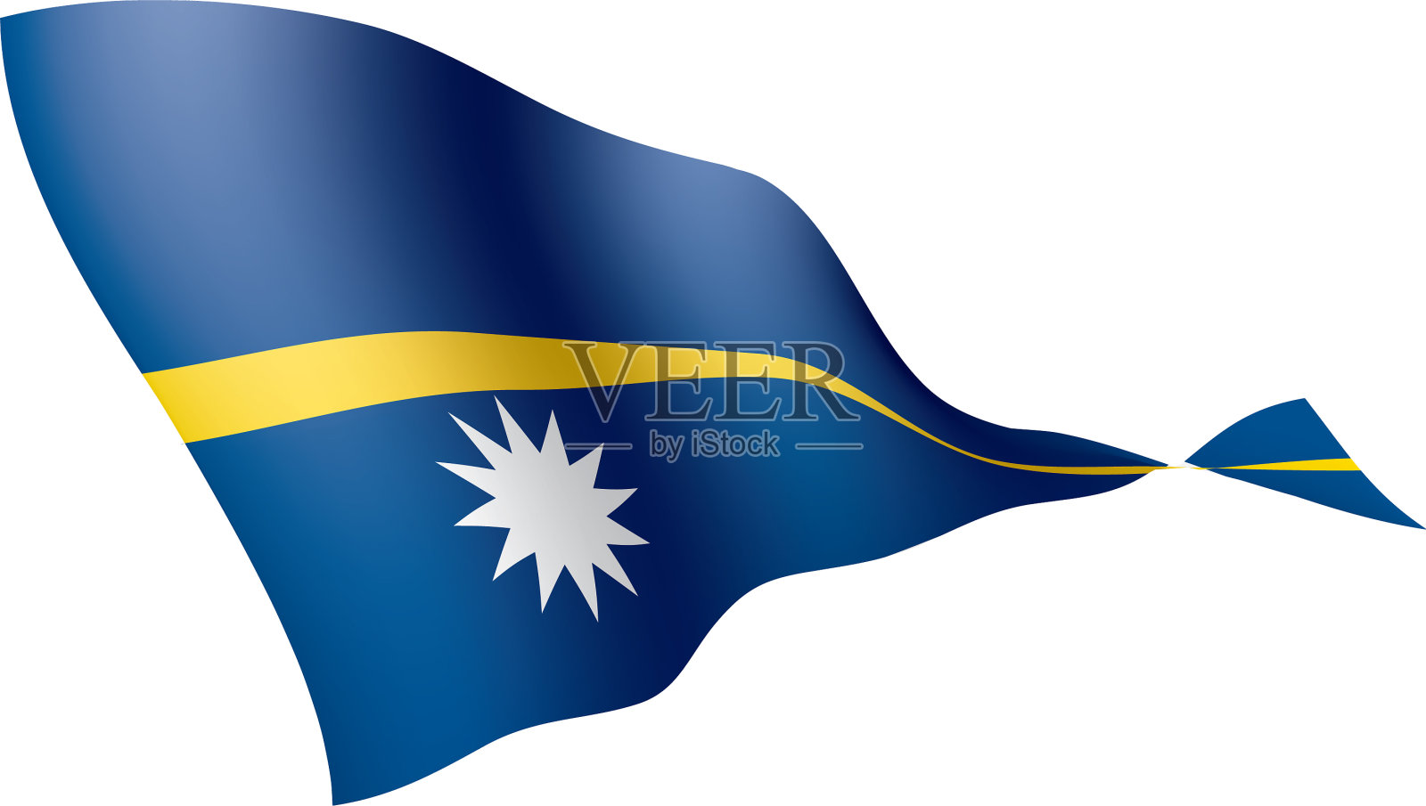 瑙鲁国旗设计元素图片