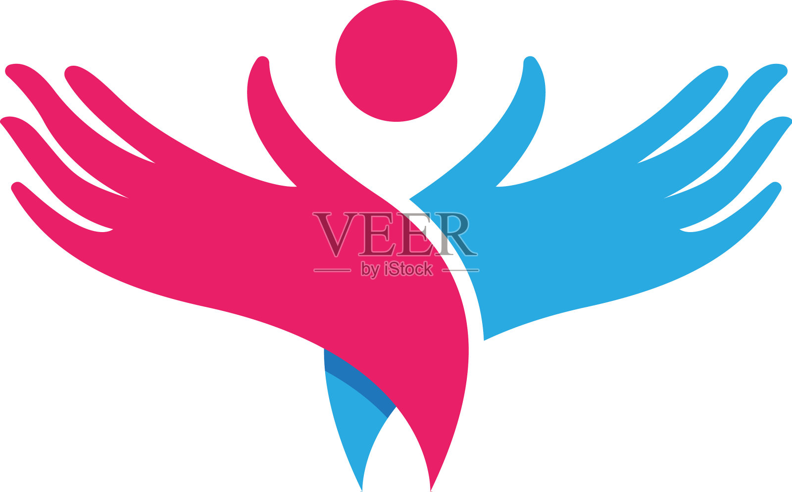 护手标志模板设计元素图片