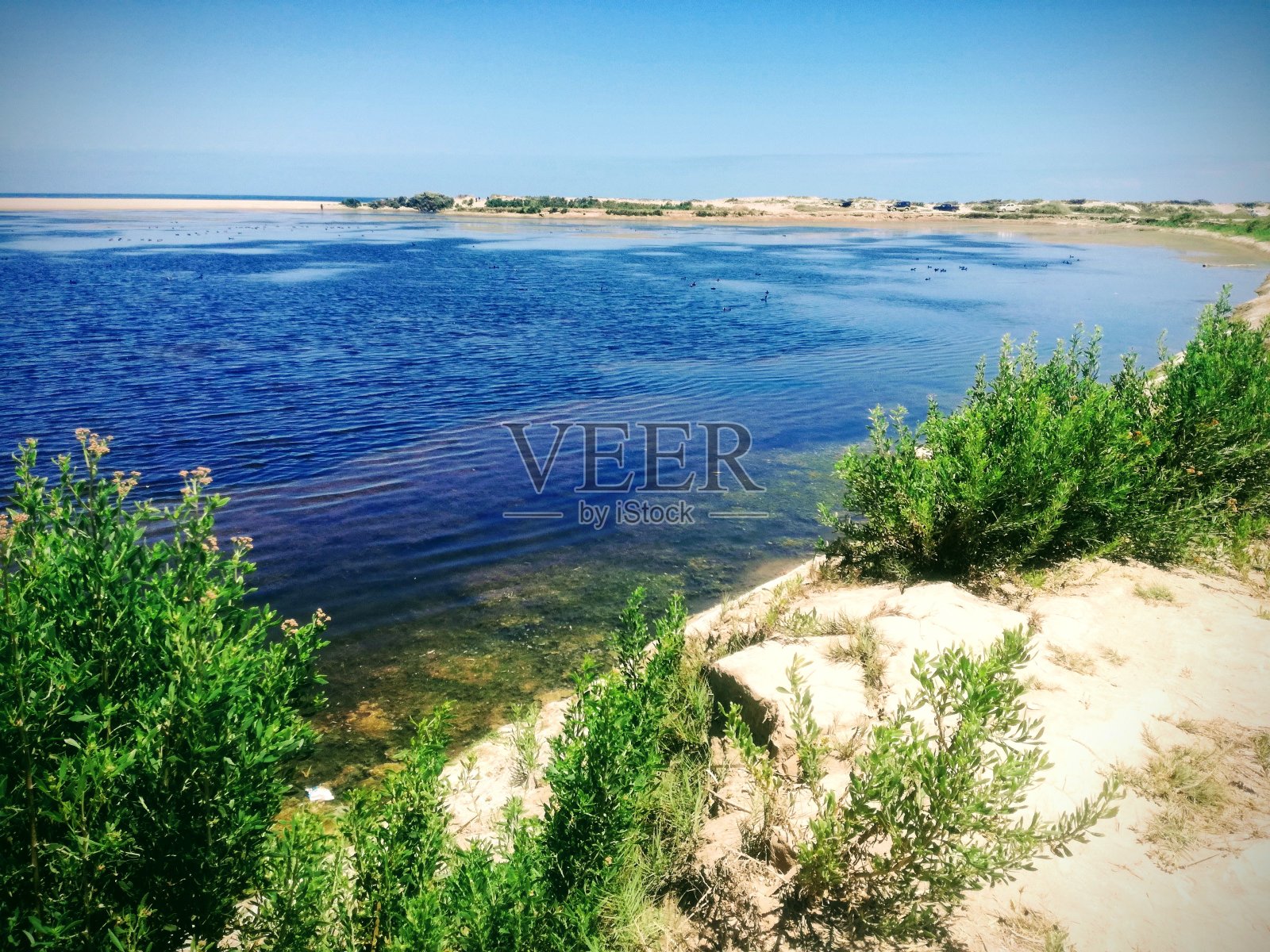 蓝色的照片摄影图片