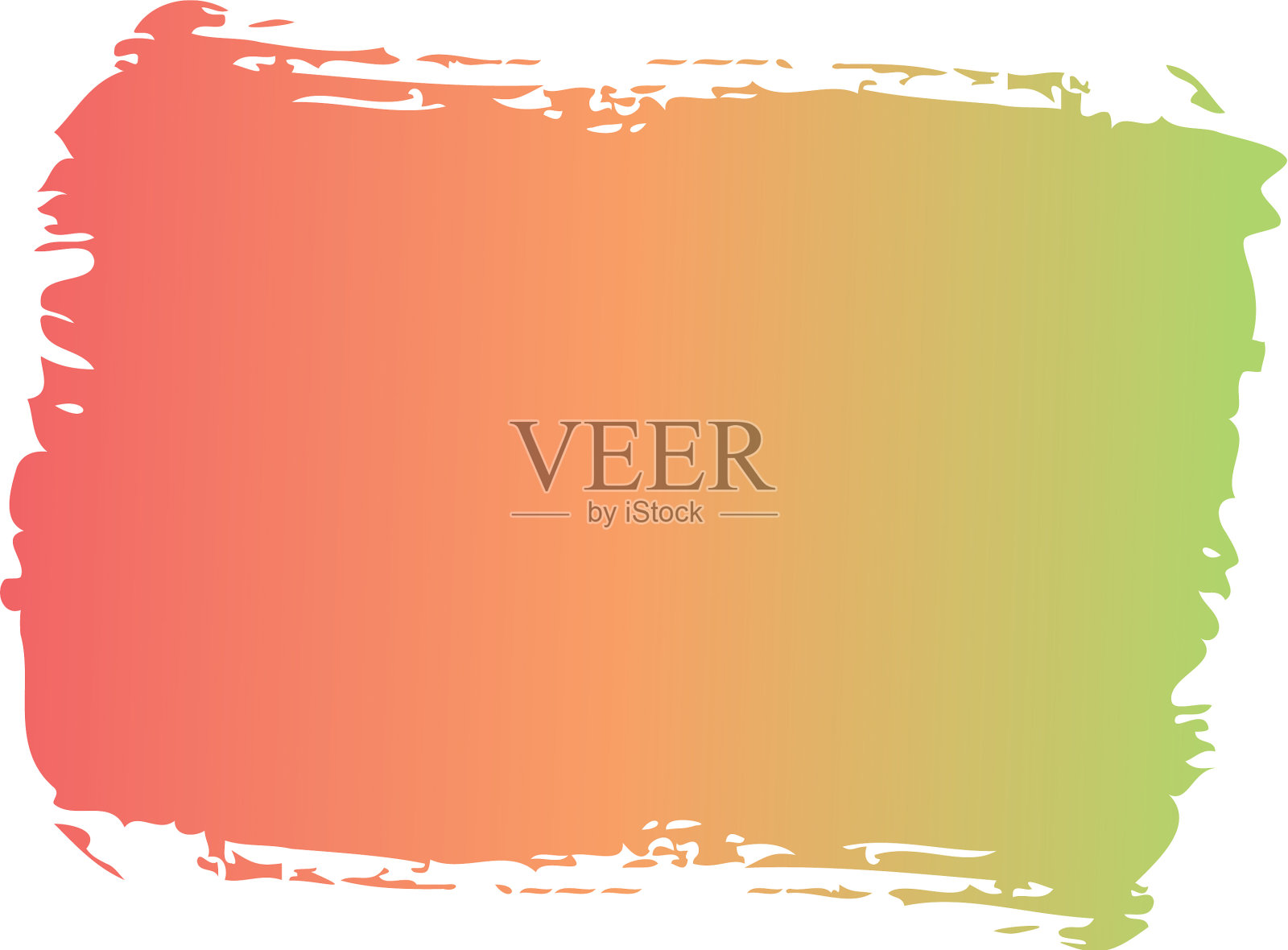 毛笔墨色画水彩斑点设计元素图片