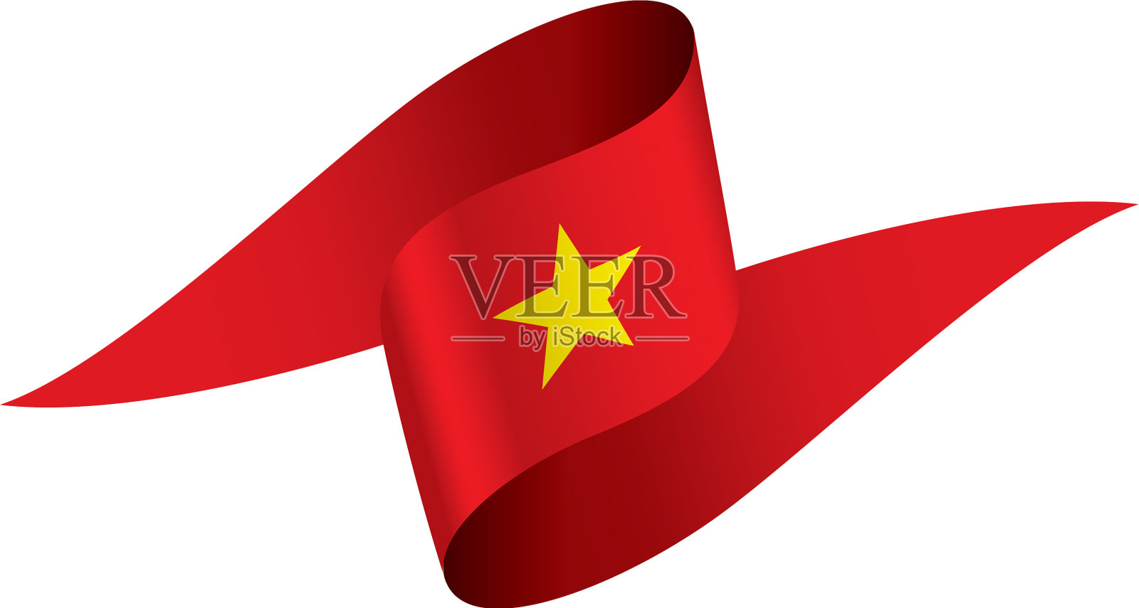 越南国旗设计元素图片