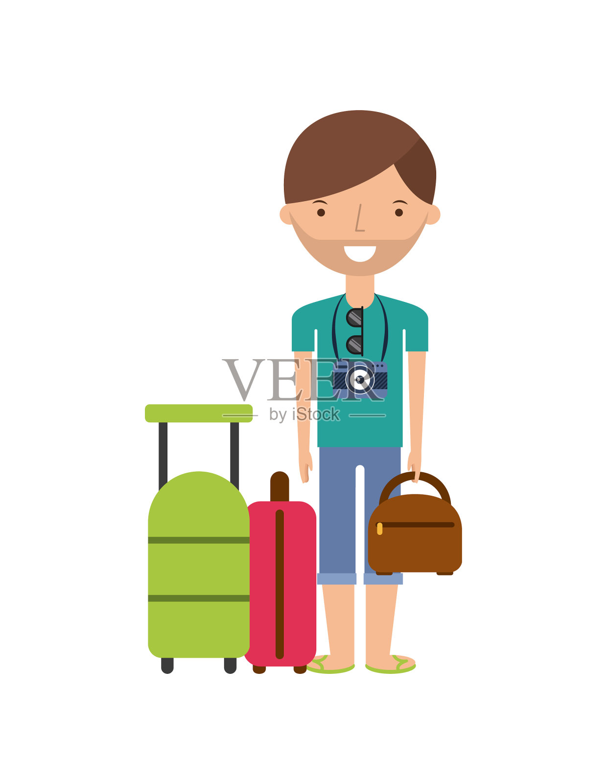 年轻人的暑假设计设计元素图片