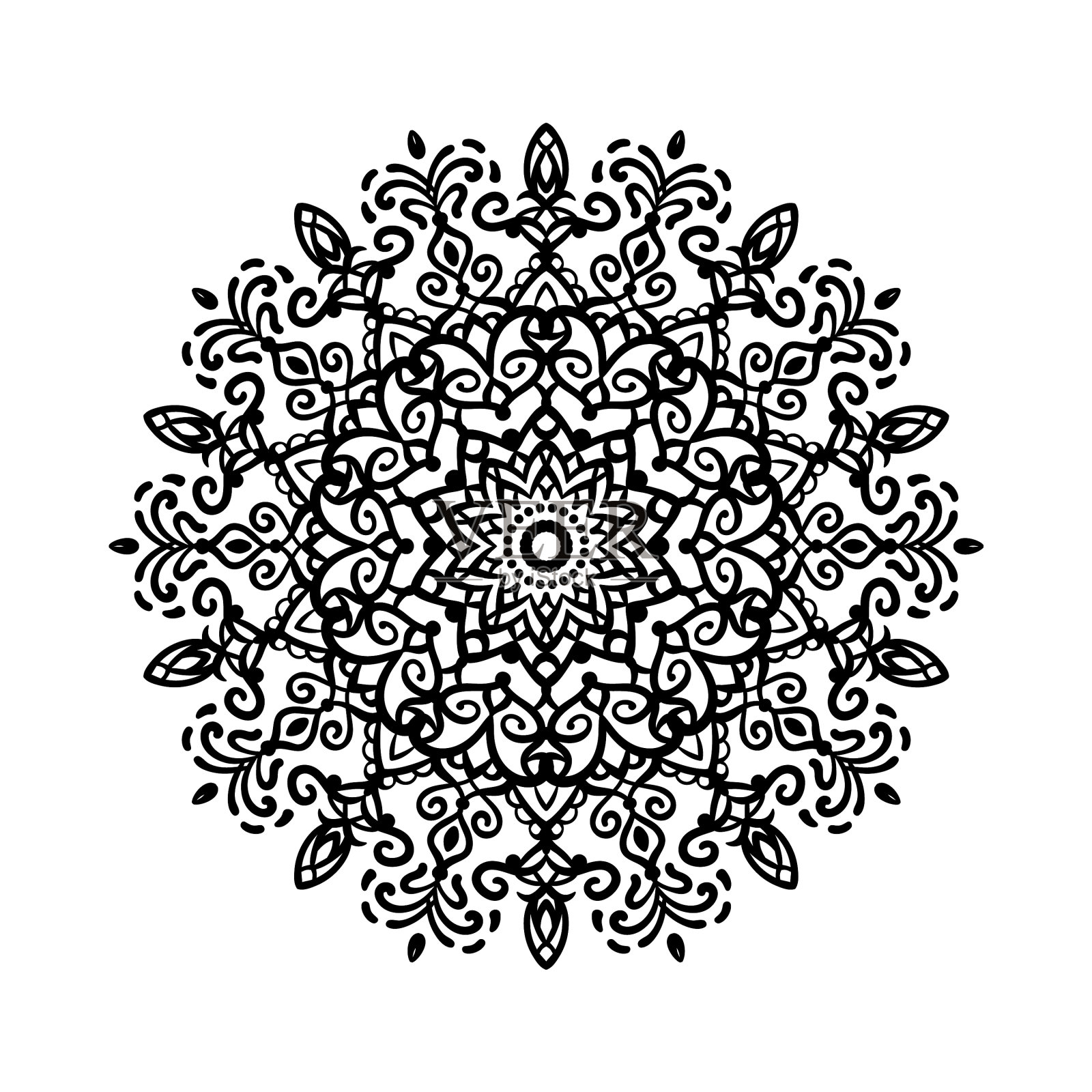 曼荼罗设计元素设计元素图片