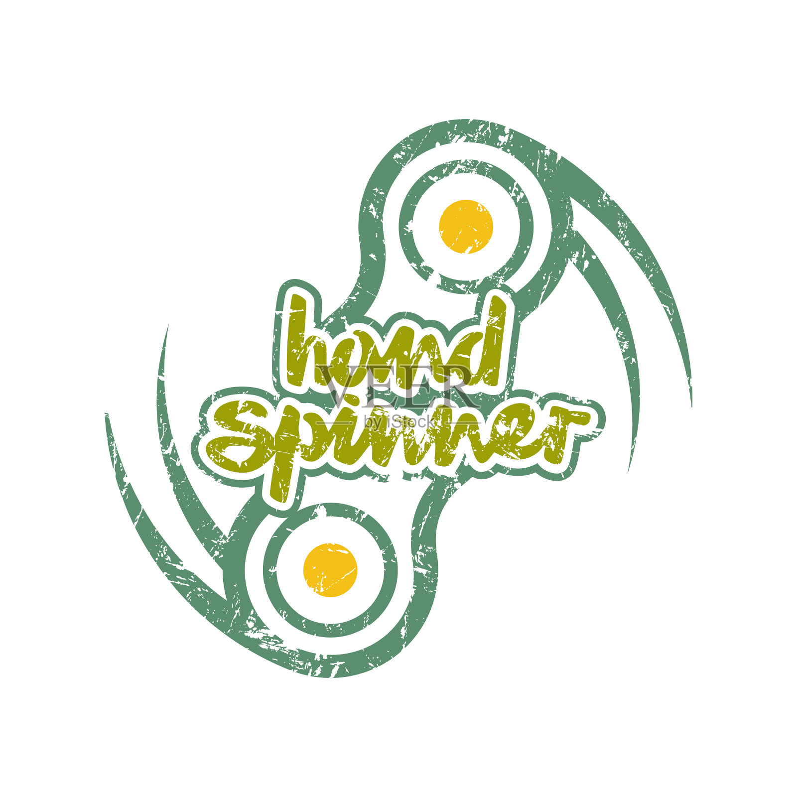 手转轮徽章设计元素图片