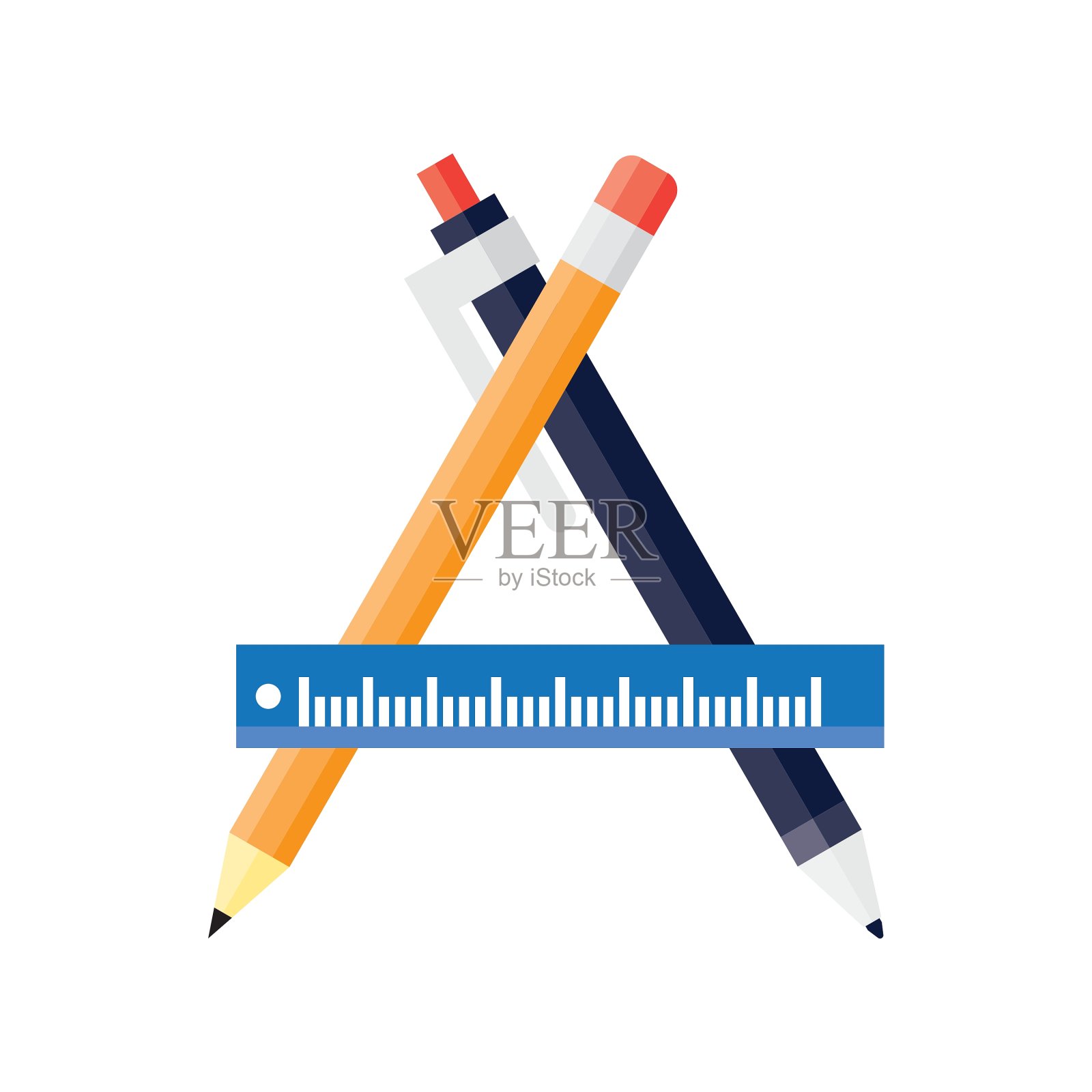 设计和开发理念扁平化设计元素图片