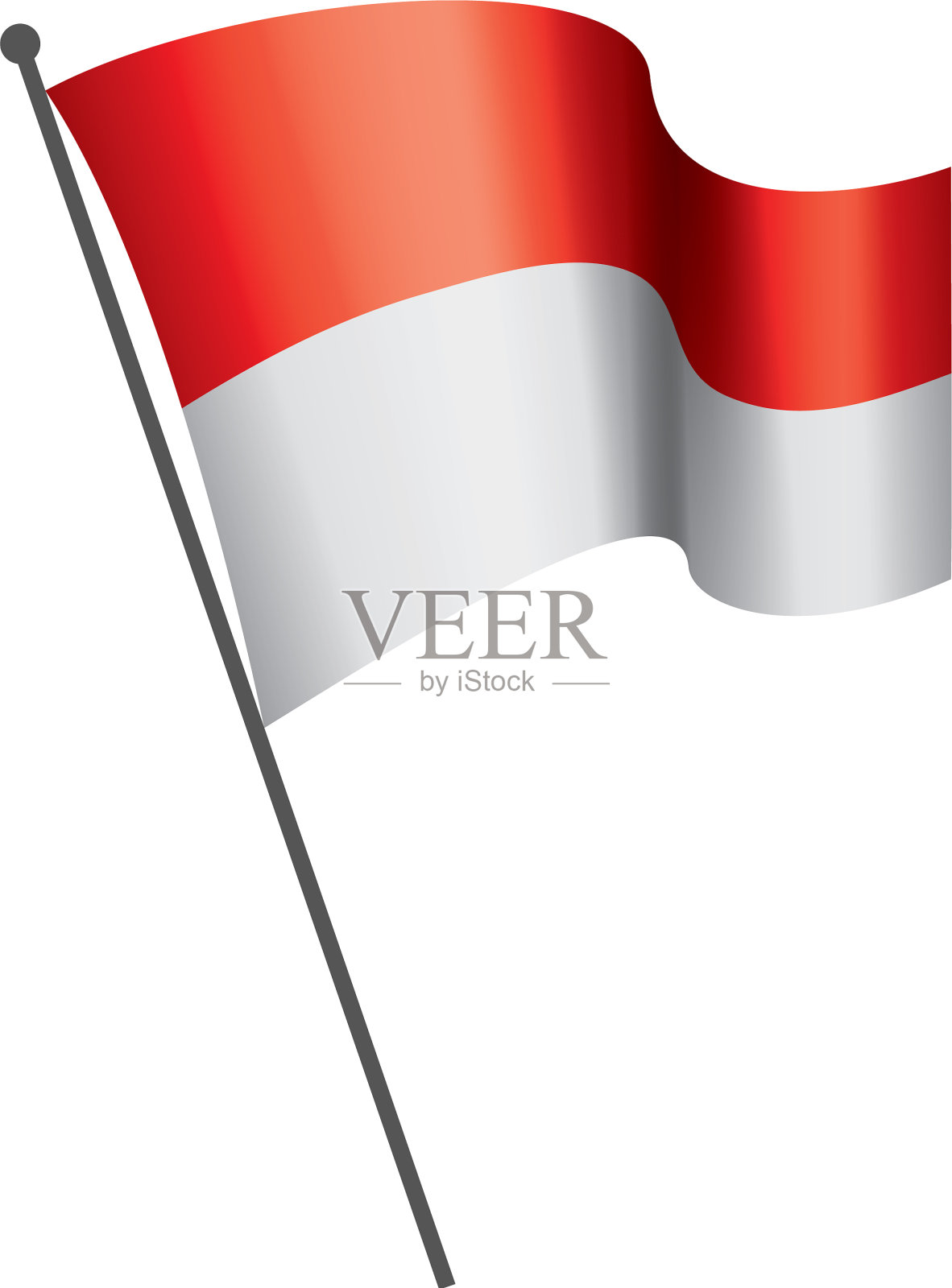 印尼国旗设计元素图片