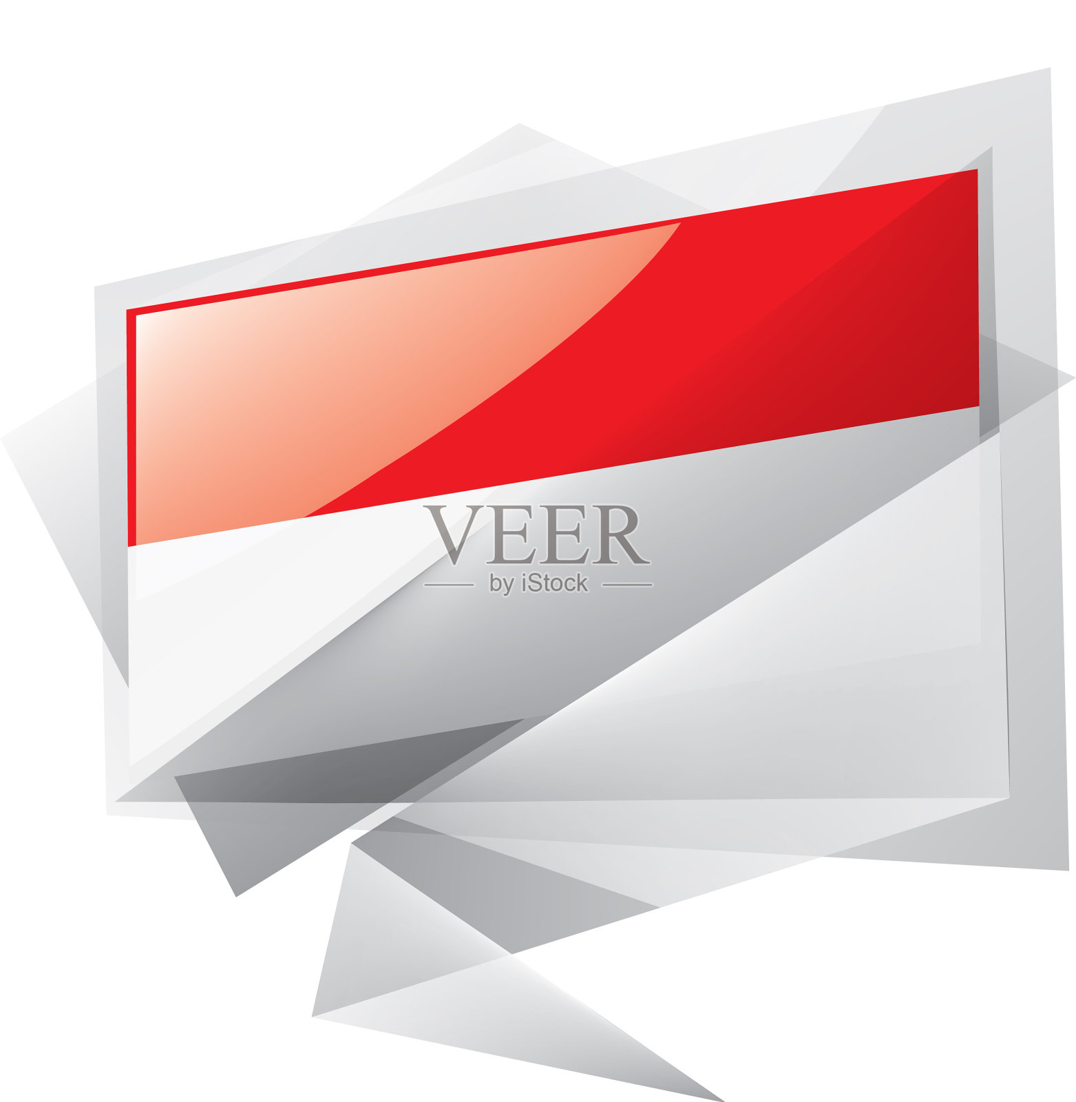 印度尼西亚国旗上有白色设计元素图片