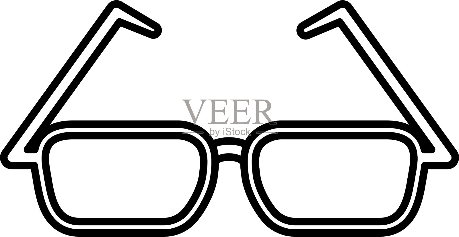 眼镜图标图像设计元素图片