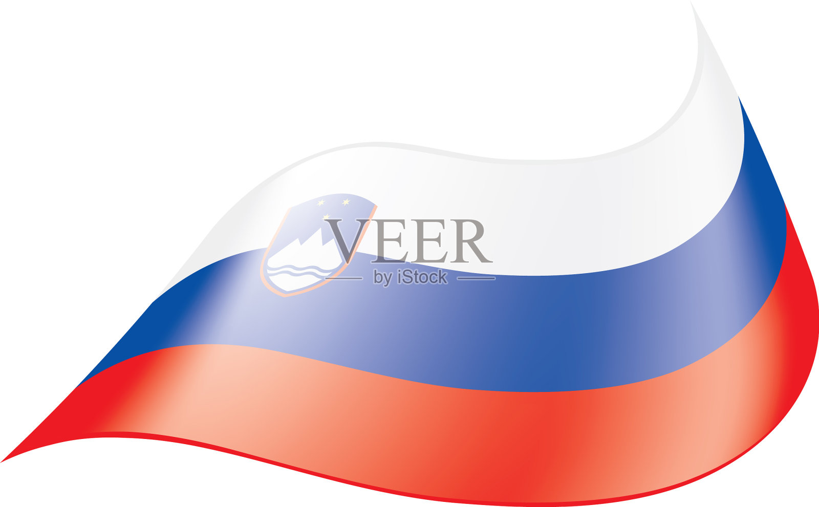 斯洛文尼亚的旗帜设计元素图片