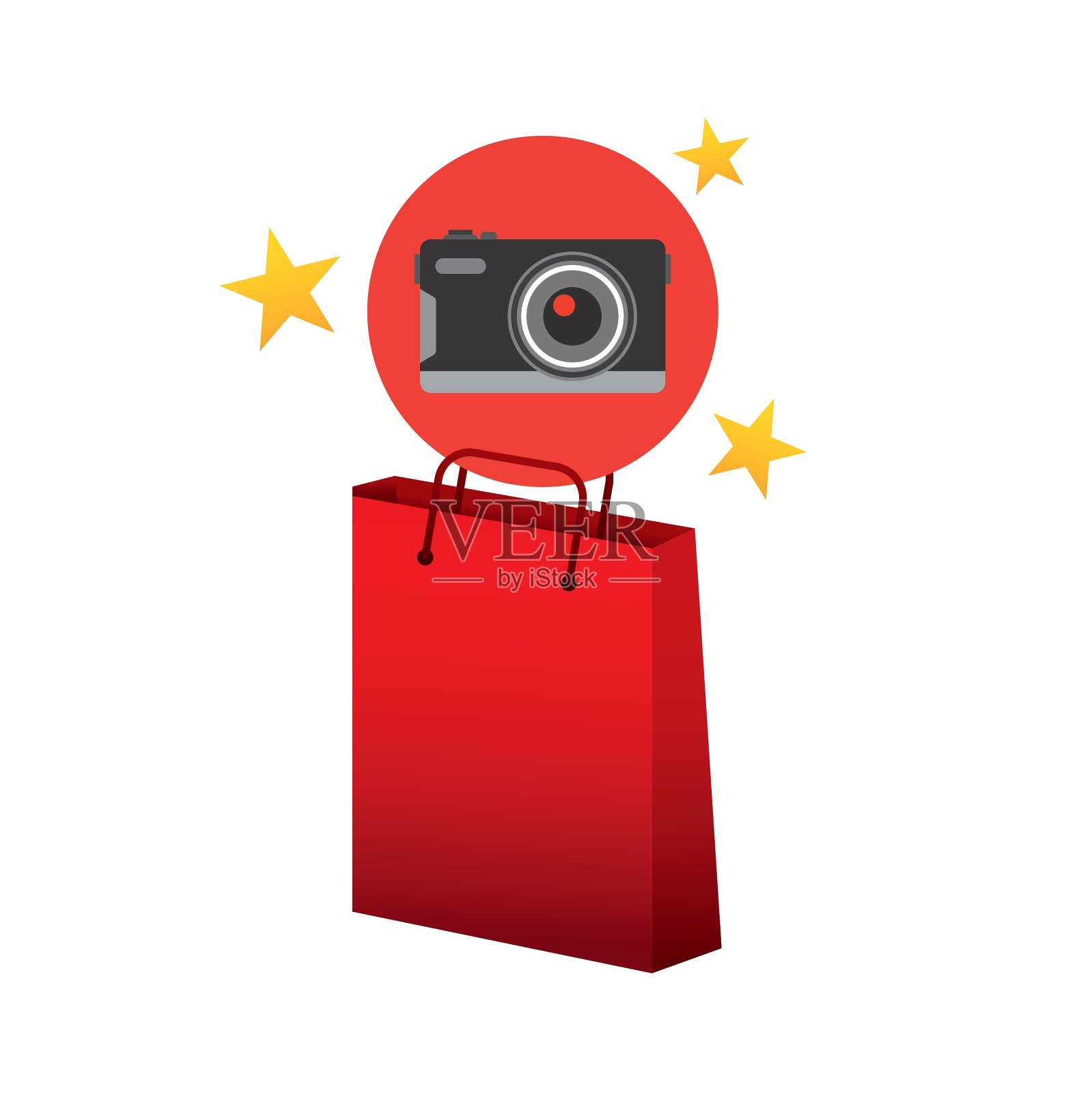 相机红包礼品明星设计设计元素图片