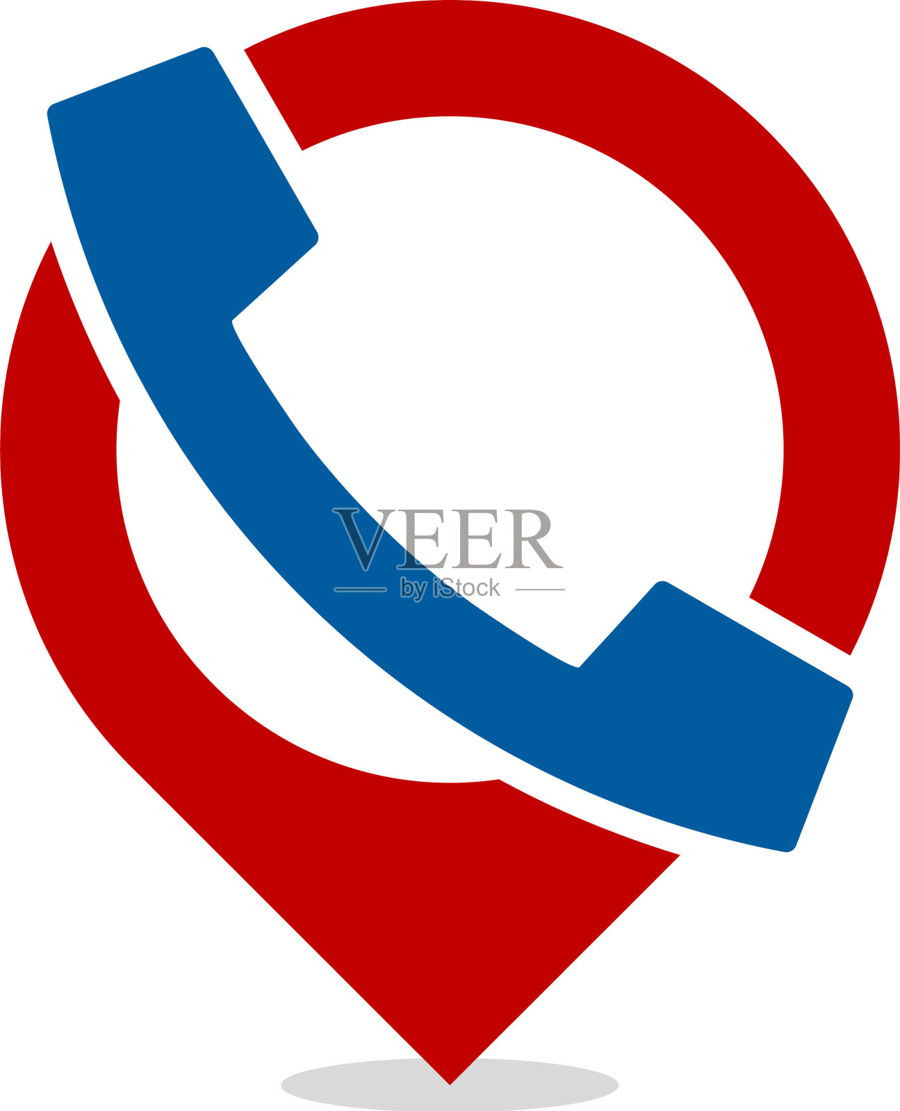 引脚呼叫标志图标设计设计元素图片