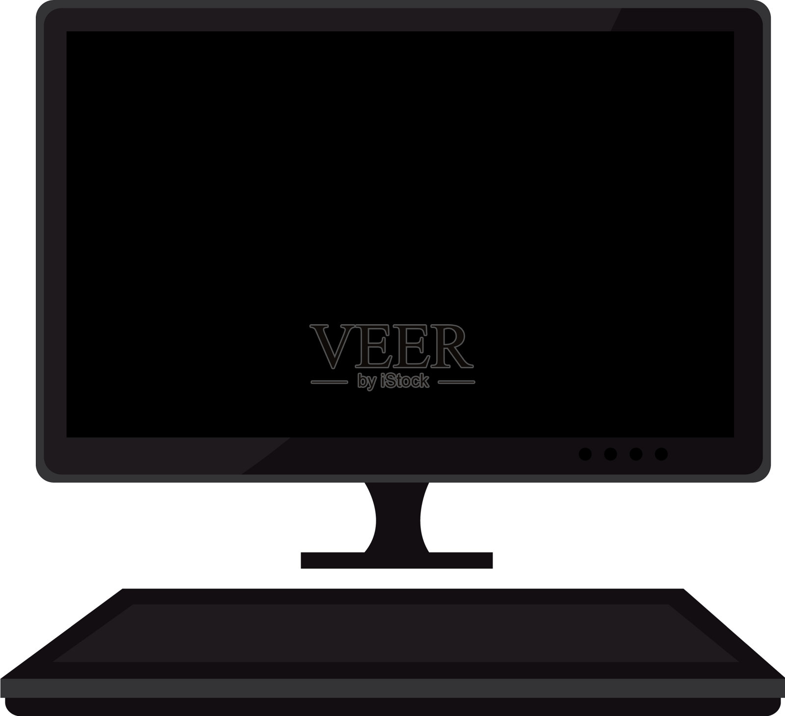 计算机桌面隔离图标设计元素图片