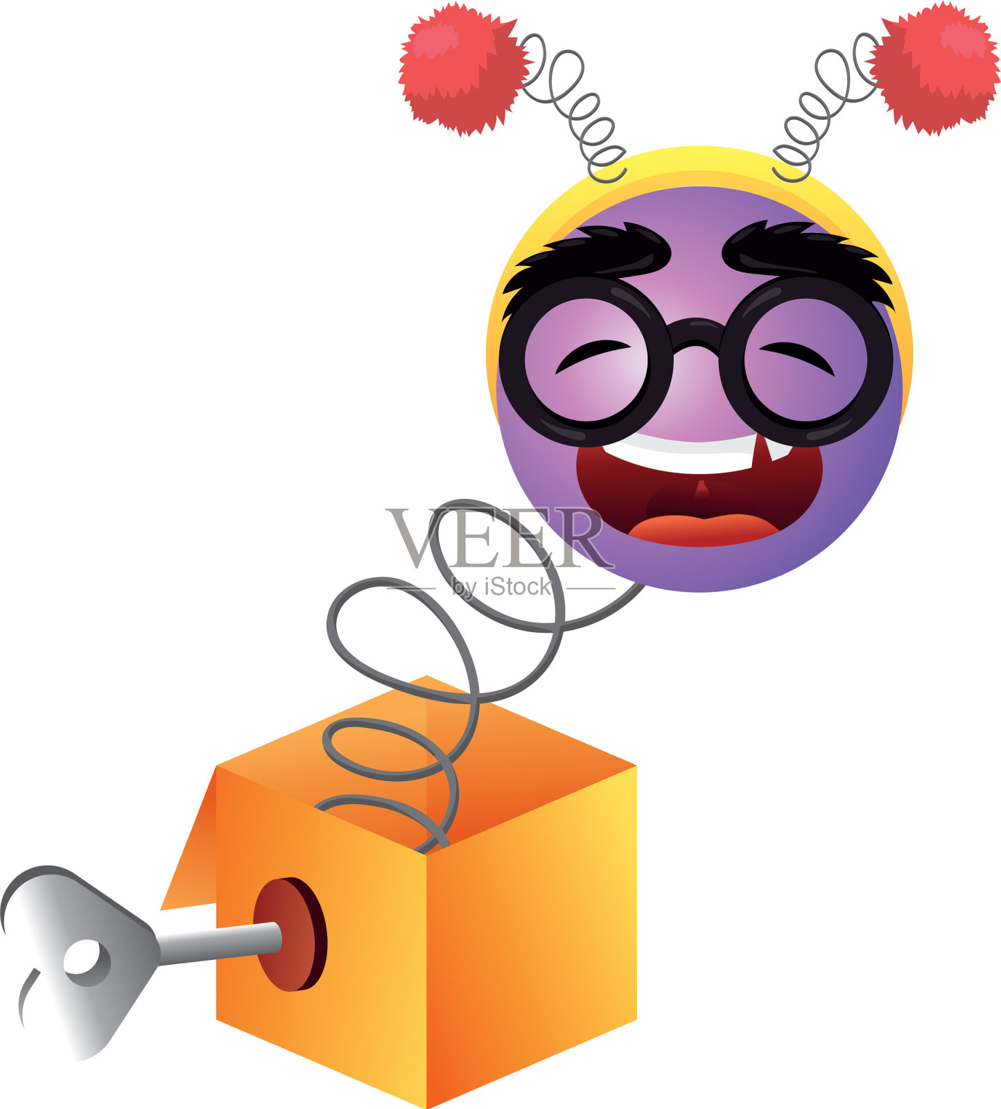 愚人节卡通设计元素图片