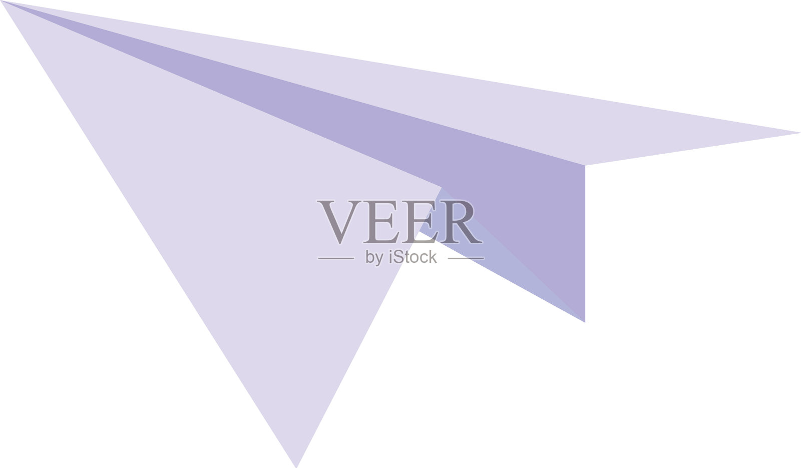 纸飞机孤立图标设计元素图片