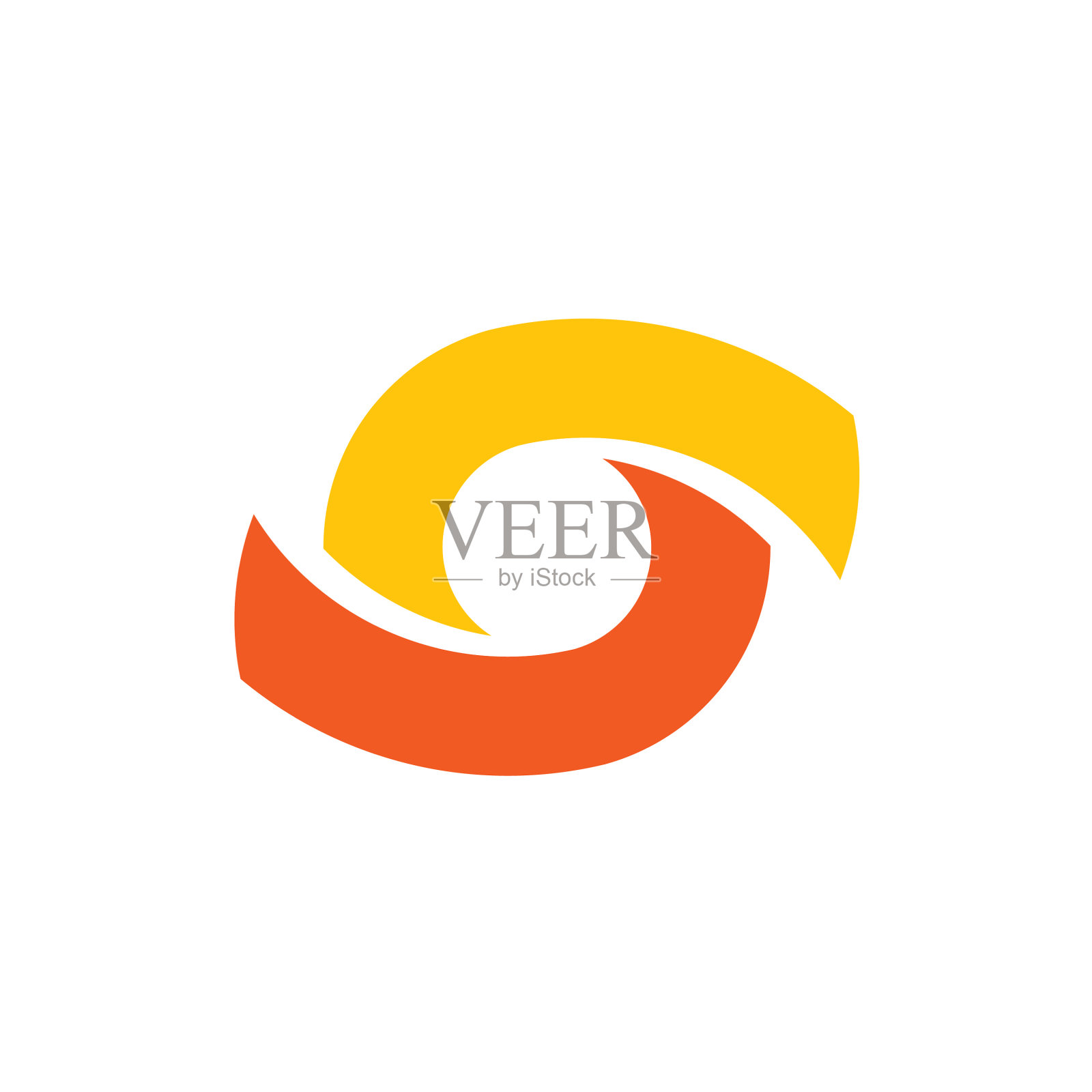 彩色抽象标志设计模板设计元素图片