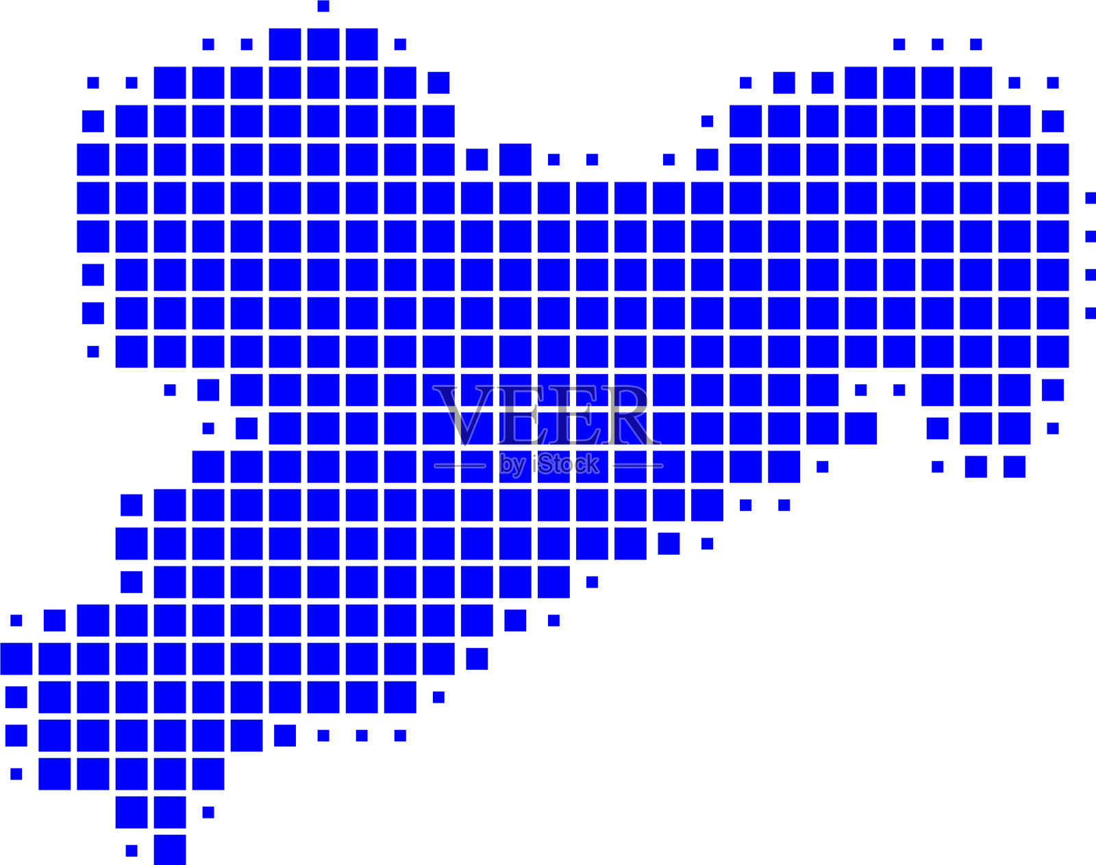 萨克森州地图插画图片素材