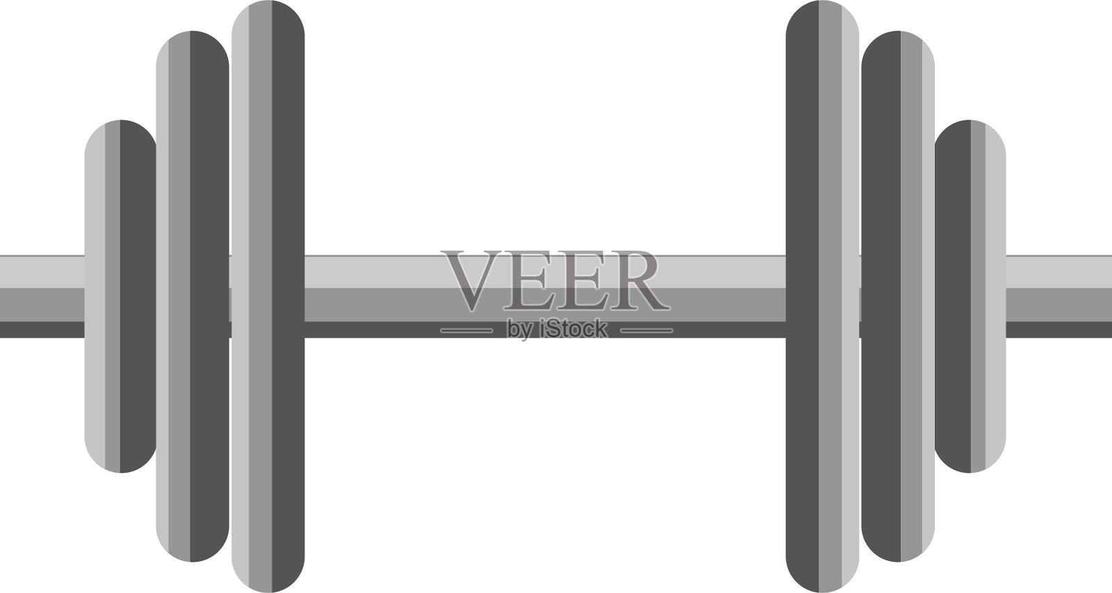 孤立的健身减肥设计元素图片