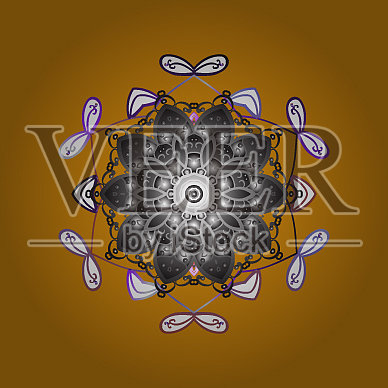 抽象结构插画图片素材