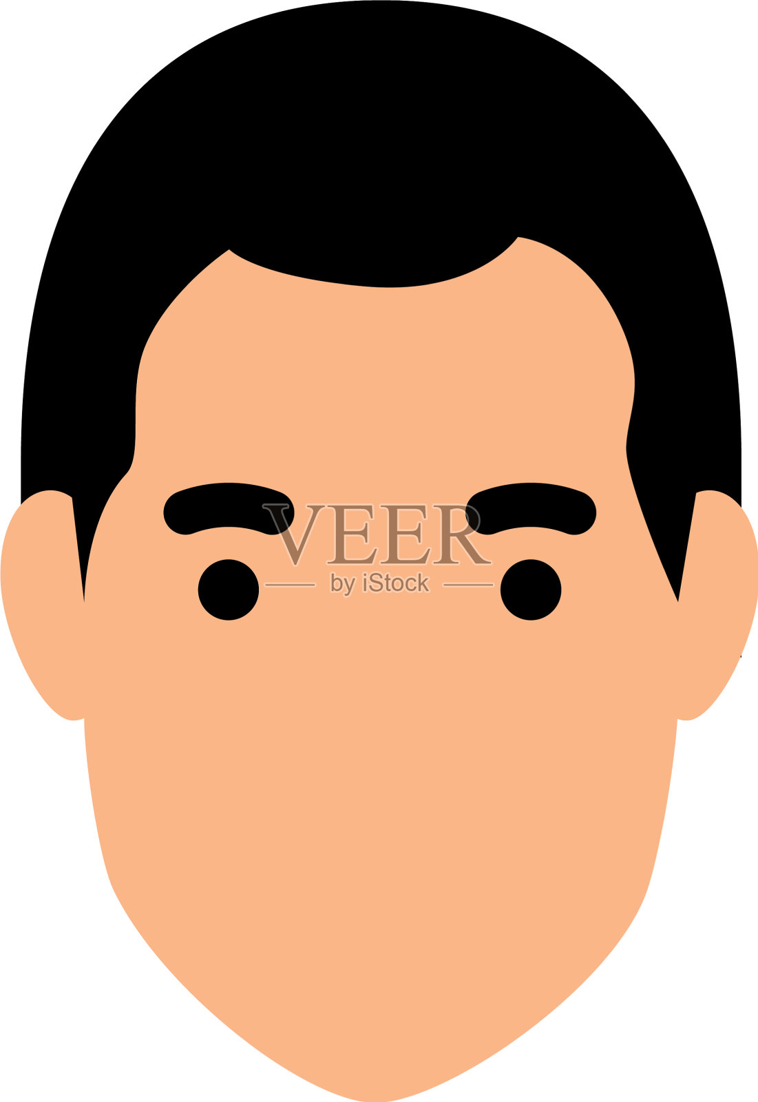 年轻人头像人物设计元素图片