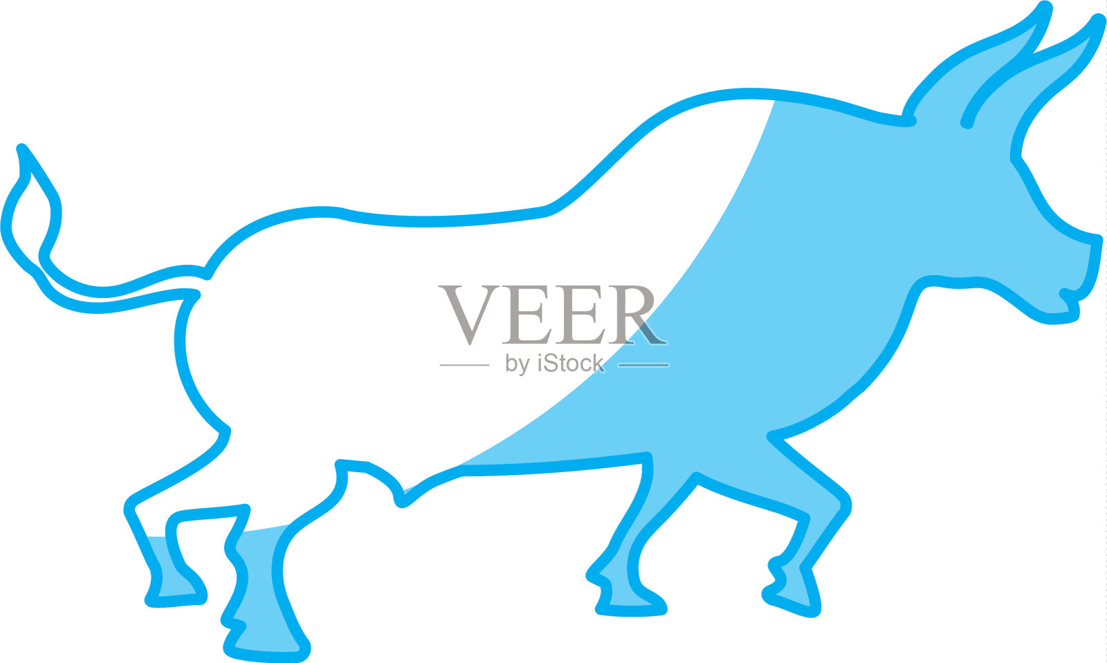 牛图标图像设计元素图片